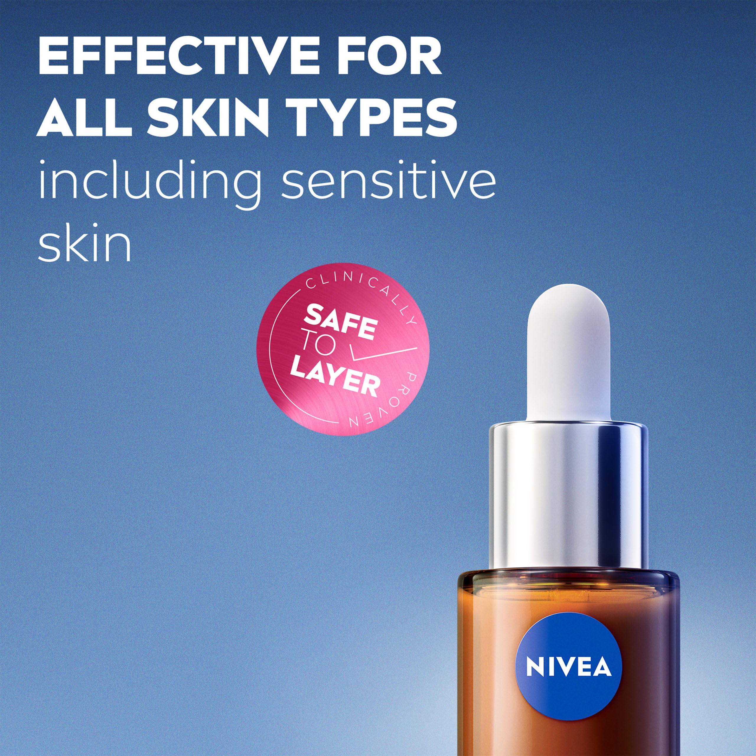 NIVEA Cellular Expert Filler Vitamin C Radiance Renewing Serum (30ml) for Anti-Aging 3