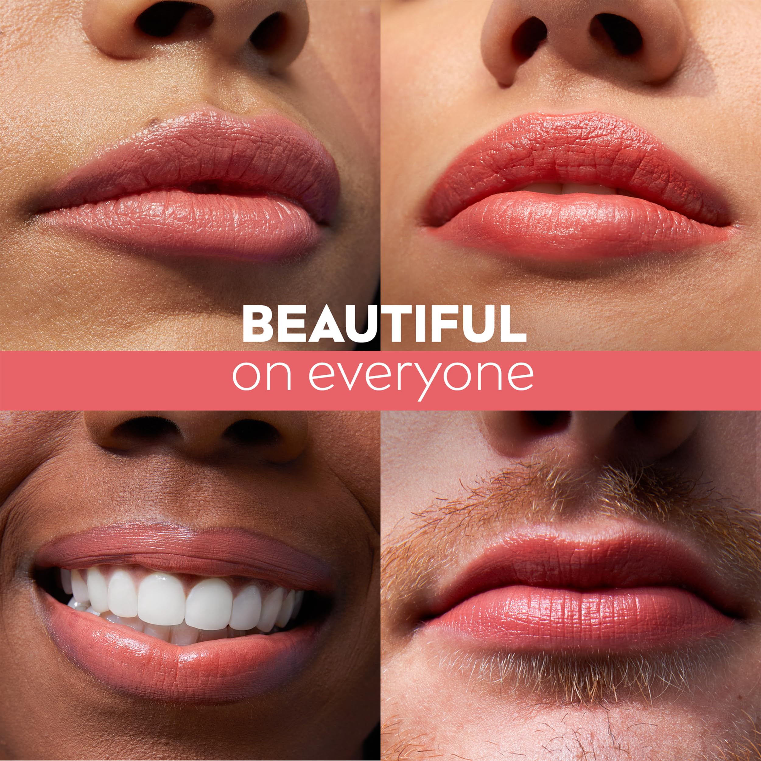 NIVEA Caring Beauty Coral Lip Balm SPF30 (4.8g) - 3-in-1 Moisturizing Cheek Tint 7