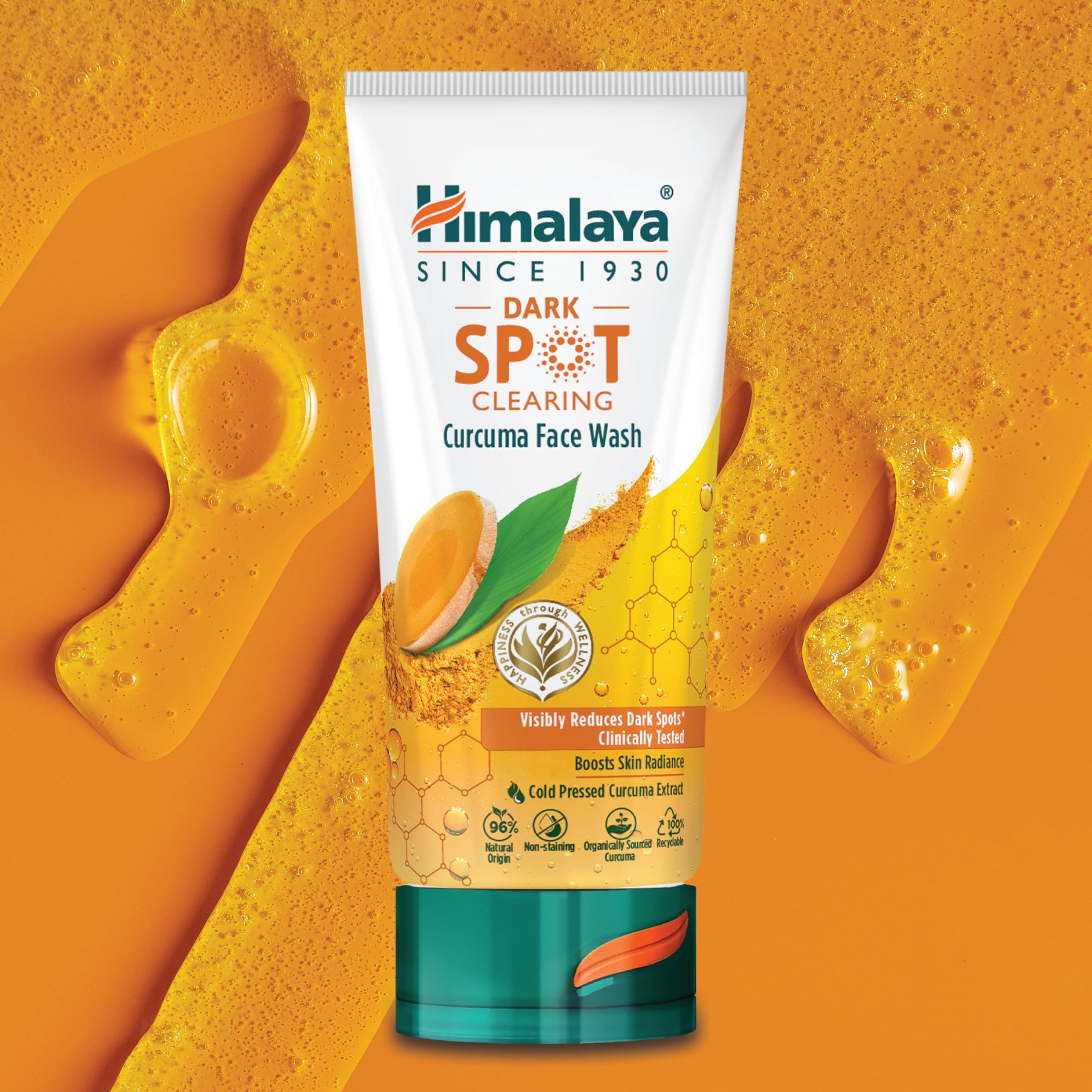 Himalaya Dark Spot Clearing Curcuma Gesichtswaschgel, 150 ml – für strahlende Haut und sichtbar reduzierte Pigmentflecken 4