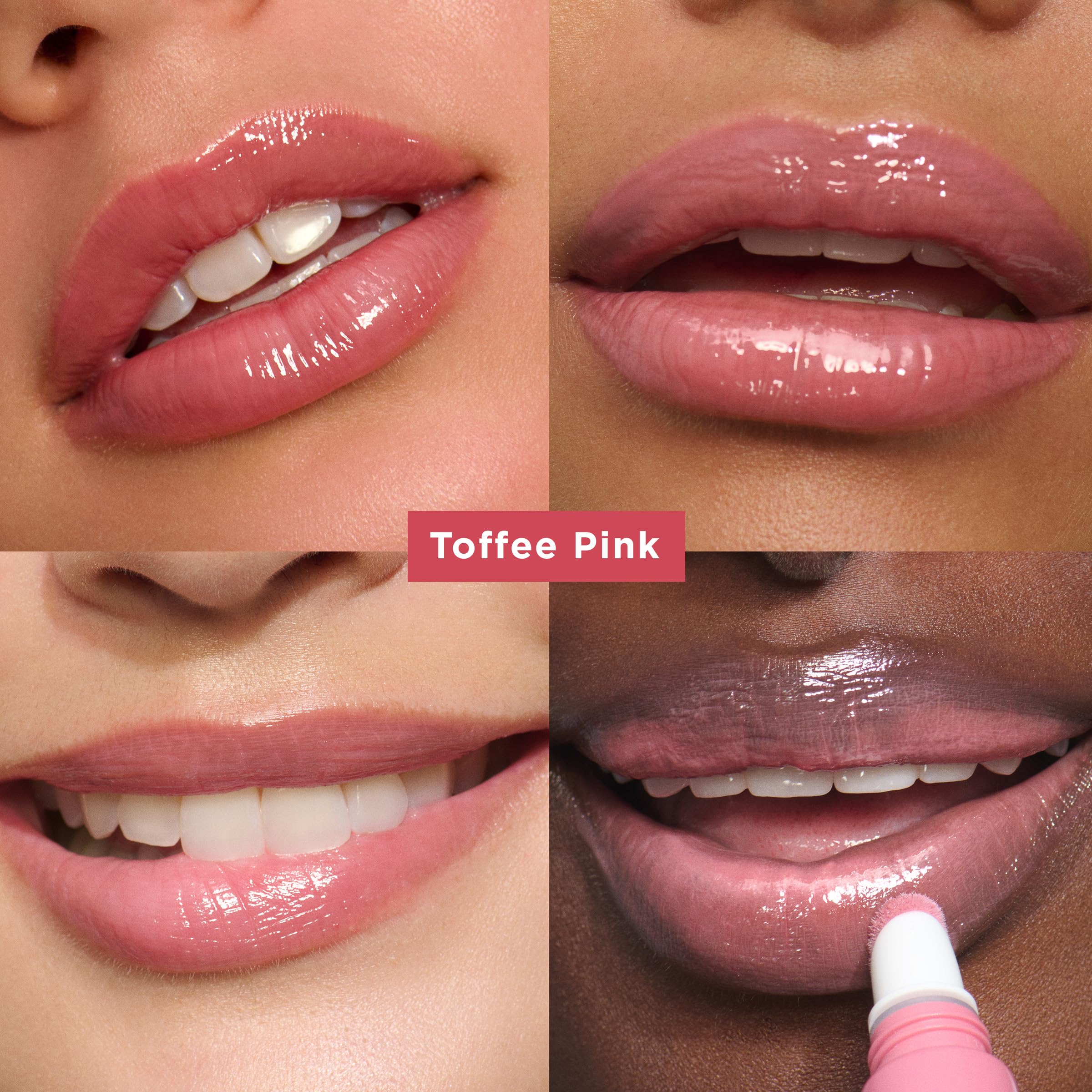 CLARINS Lip Perfector Gloss in Toffee Pink Shimmer, 12ml