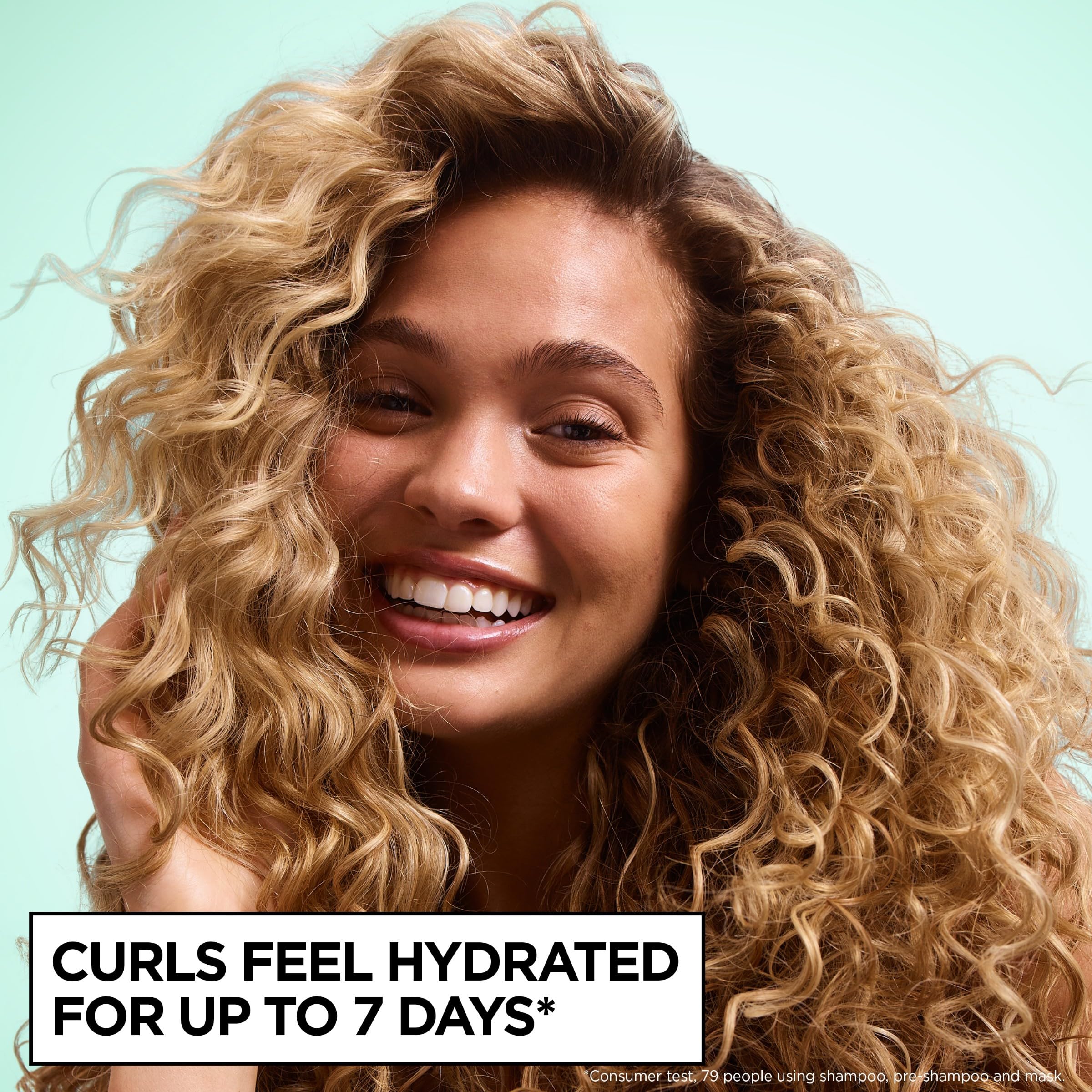 Garnier Method for Curls Haarmaske, spendet Locken bis zu 7 Tage lang Feuchtigkeit, D 3