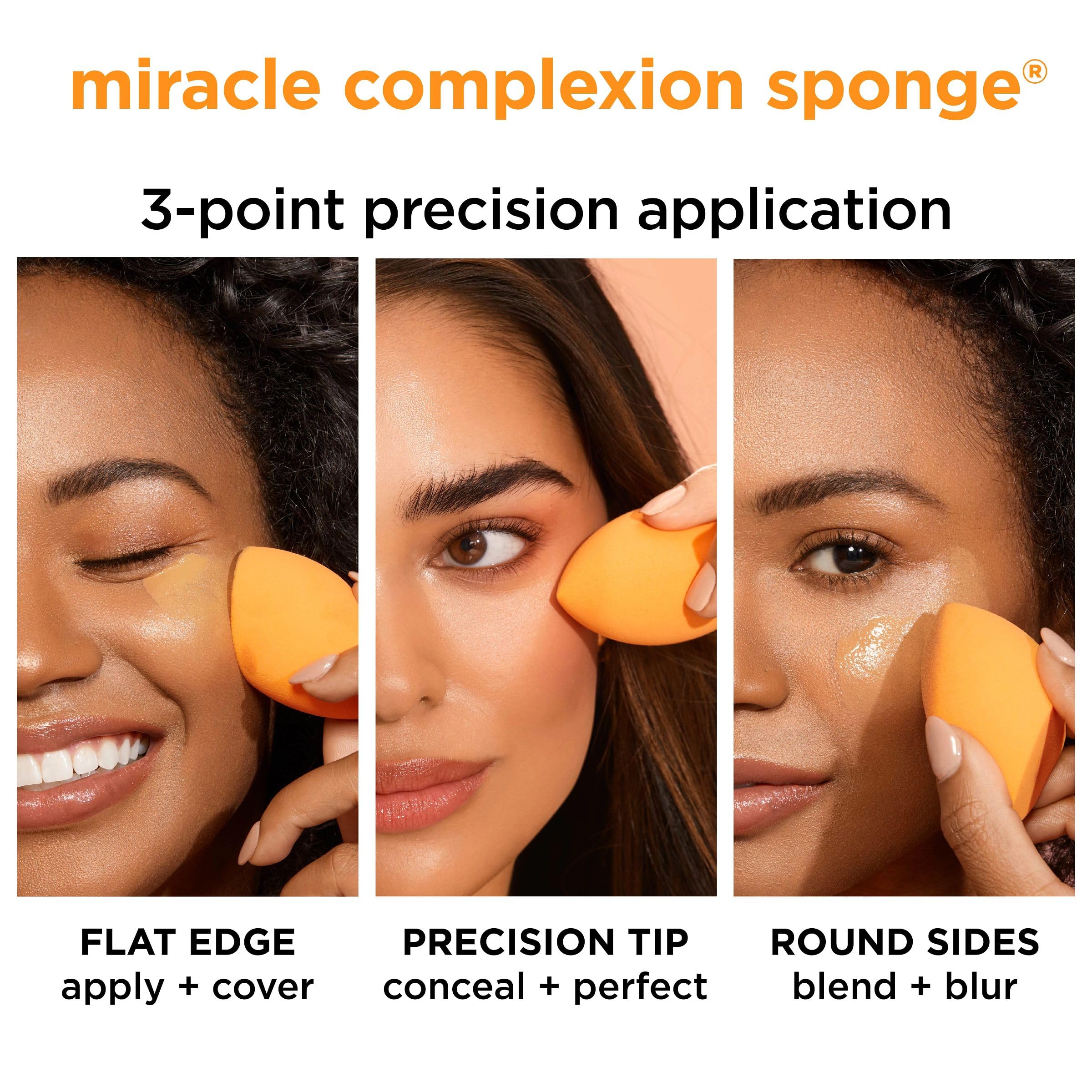 Real Techniques Everyday Essentials + Make-up-Schwamm-Set, 4 Make-up-Pinsel 6