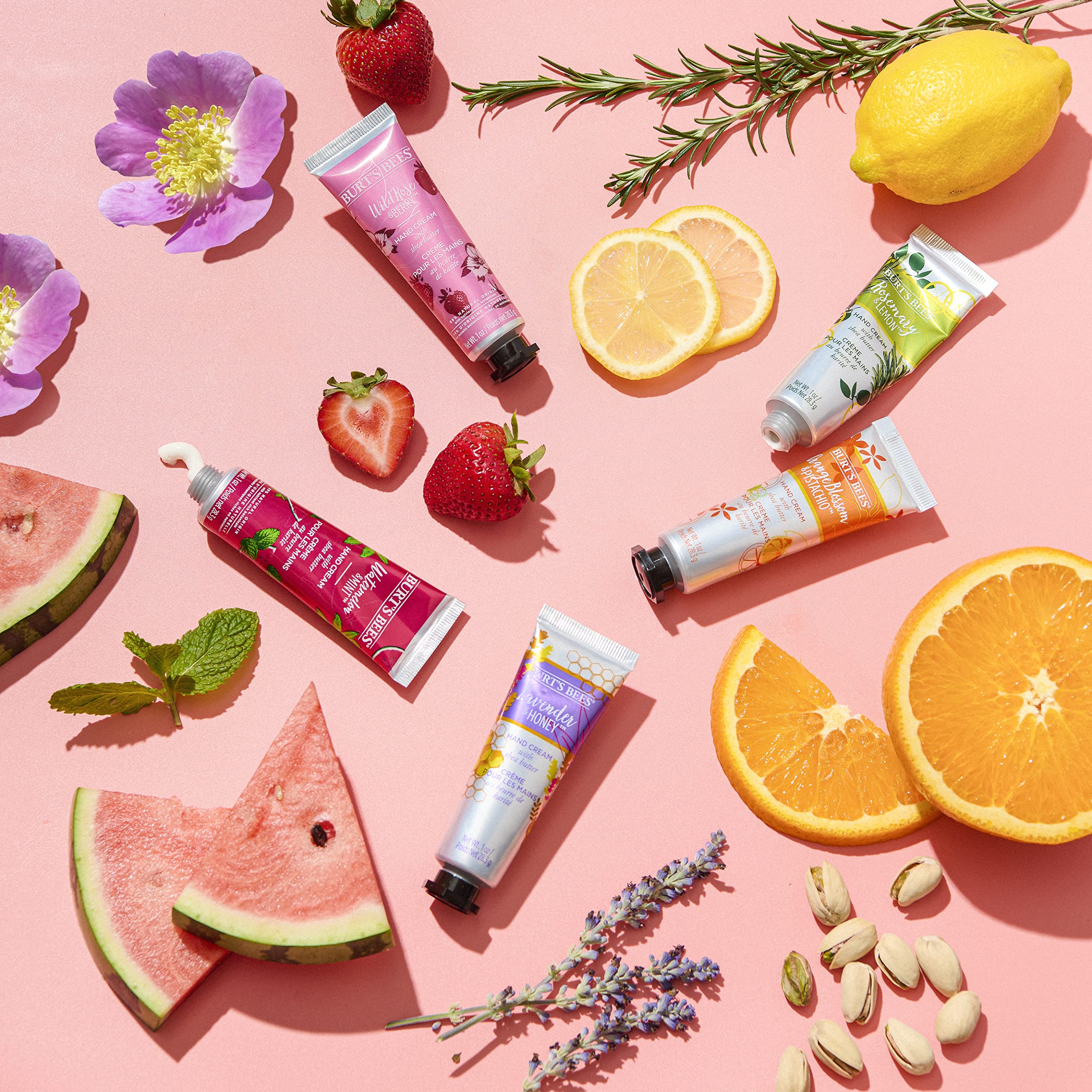 Burt’s Bees Hand Cream for Very Dry Hands with Shea Butter, Watermelon & Mint Scent, 28.3g 5