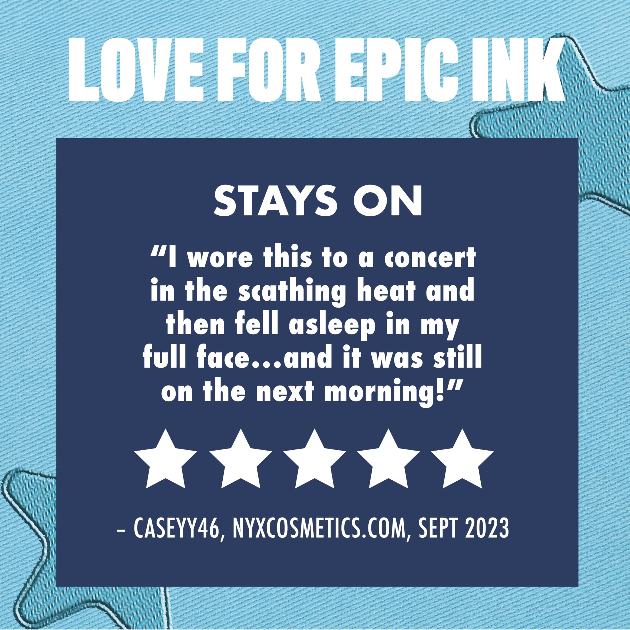 NYX Professional Makeup Epic Ink Liner Waterproof Liquid Eyeliner Pen 8