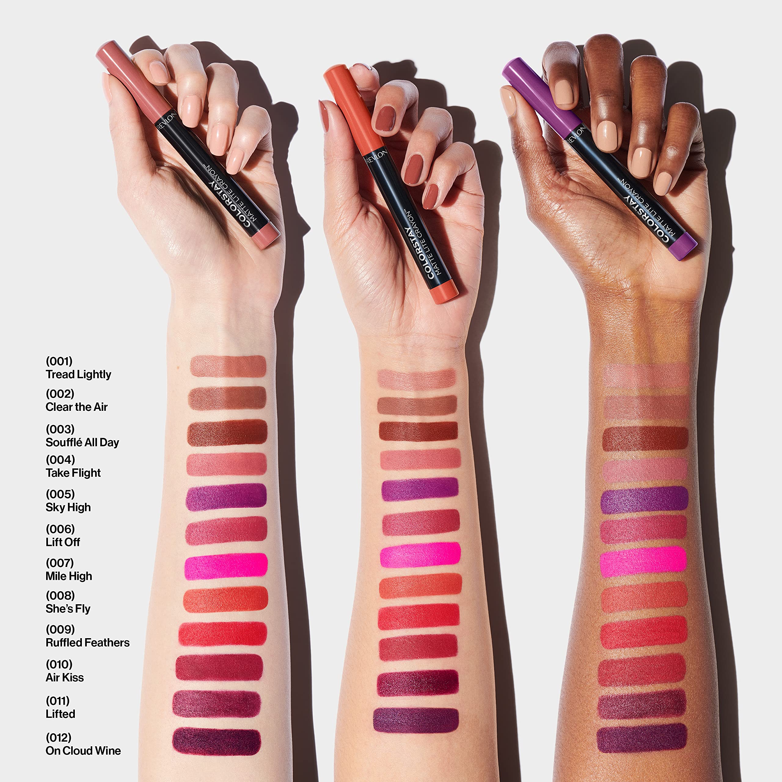 Revlon ColorStay Matte Lite Crayon Lipstick - Souffle All Day, Lightweight Matte 5