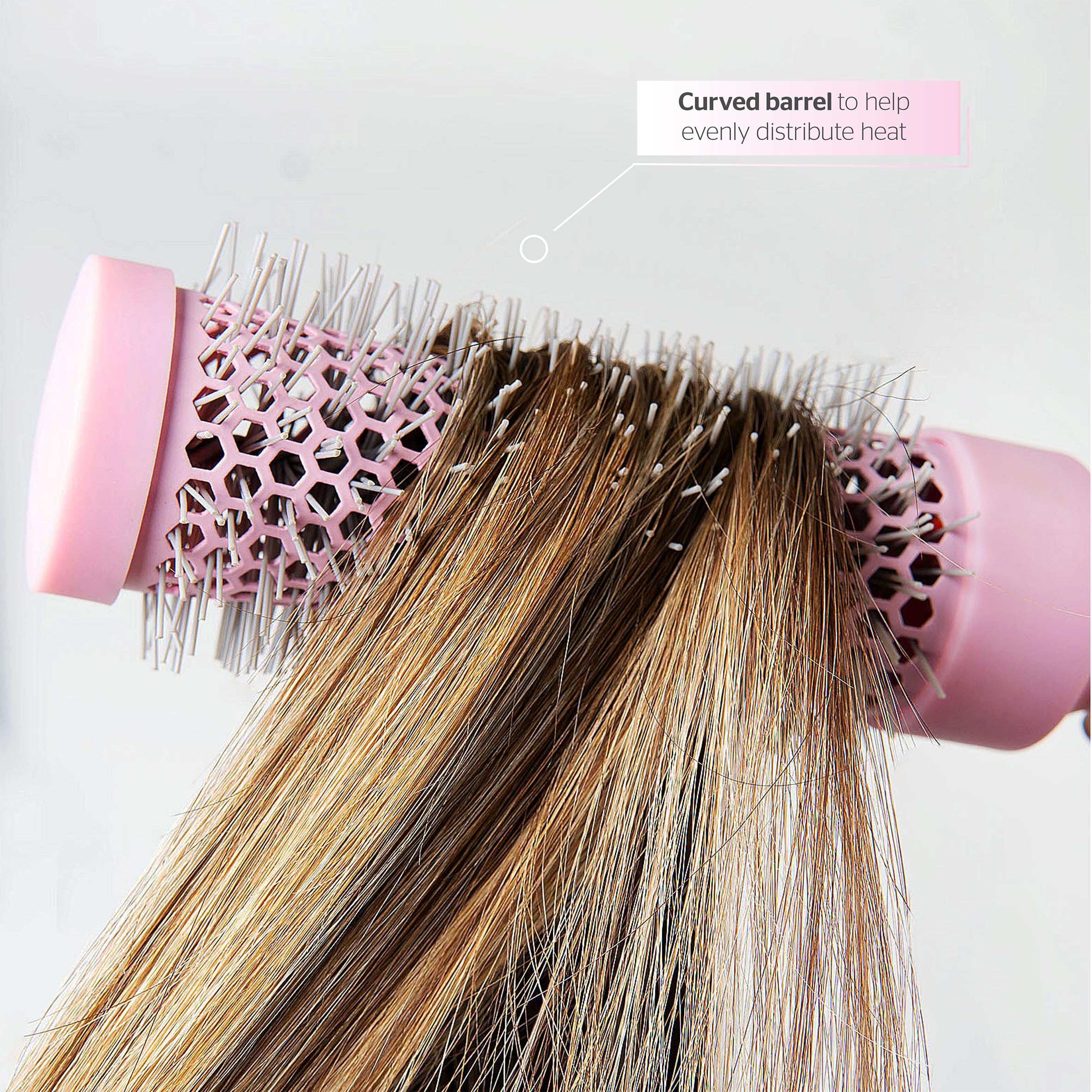 Brushworks Small Radial Vent Brush with Ceramic Barrel for Blow Drying 5