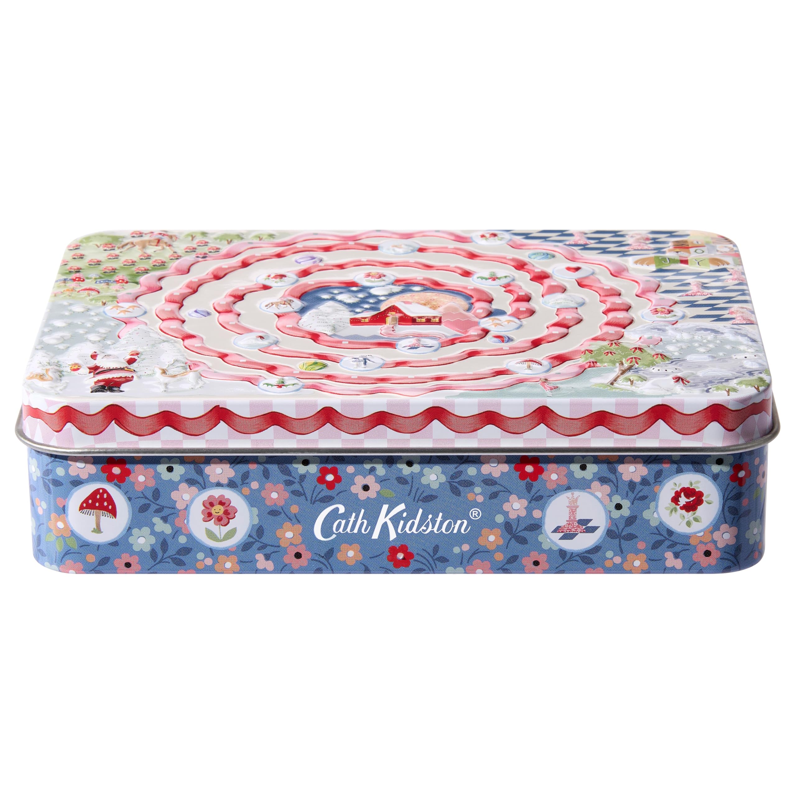 Cath Kidston Festive Gift Set: Shea Butter Hand Cream, Eggnog Lip Balm & Playing Cards 3