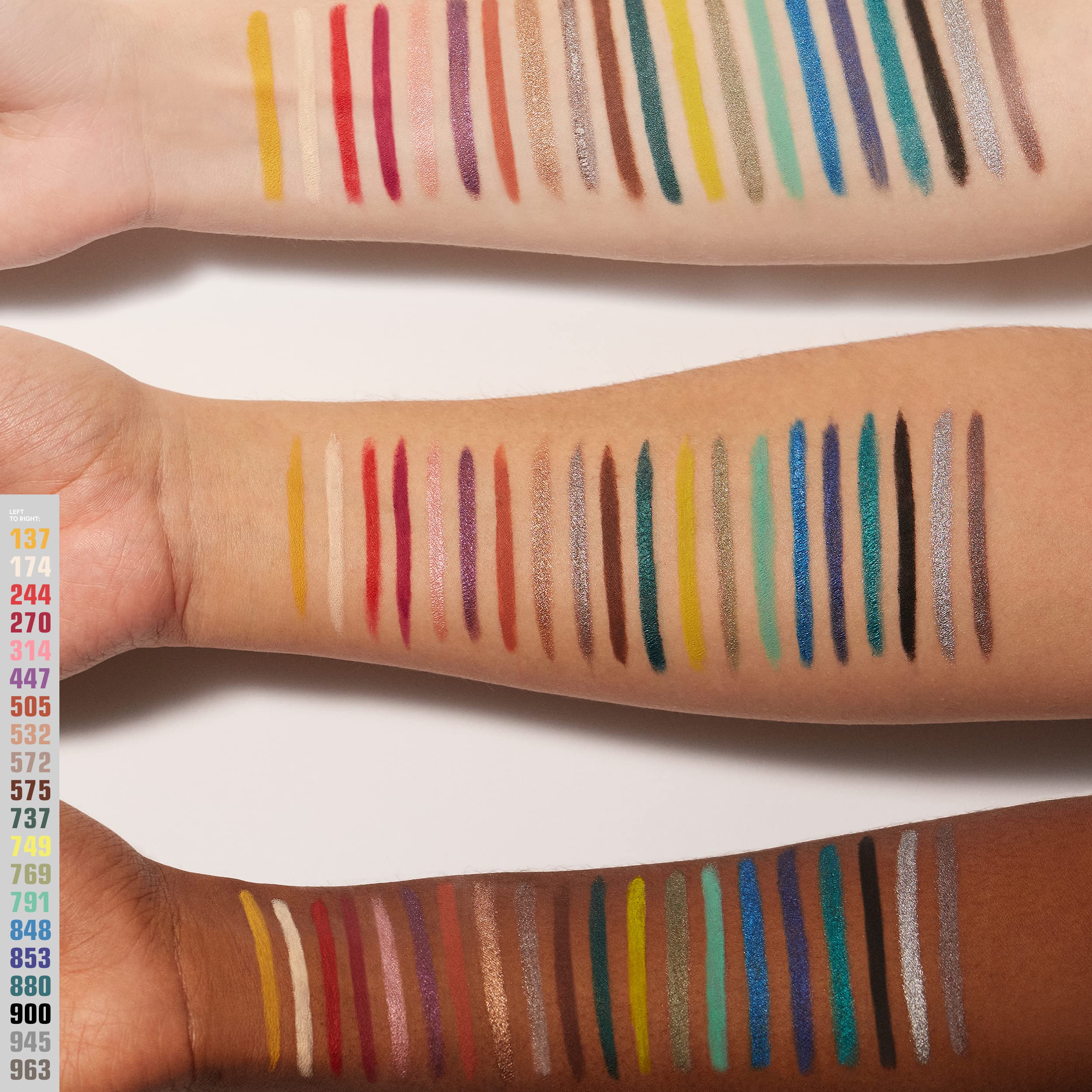 3INA The 24H Eye Stick 880 - Turquoise Creamy Eyeshadow with Matte Shimmer & Metallic Finish 4