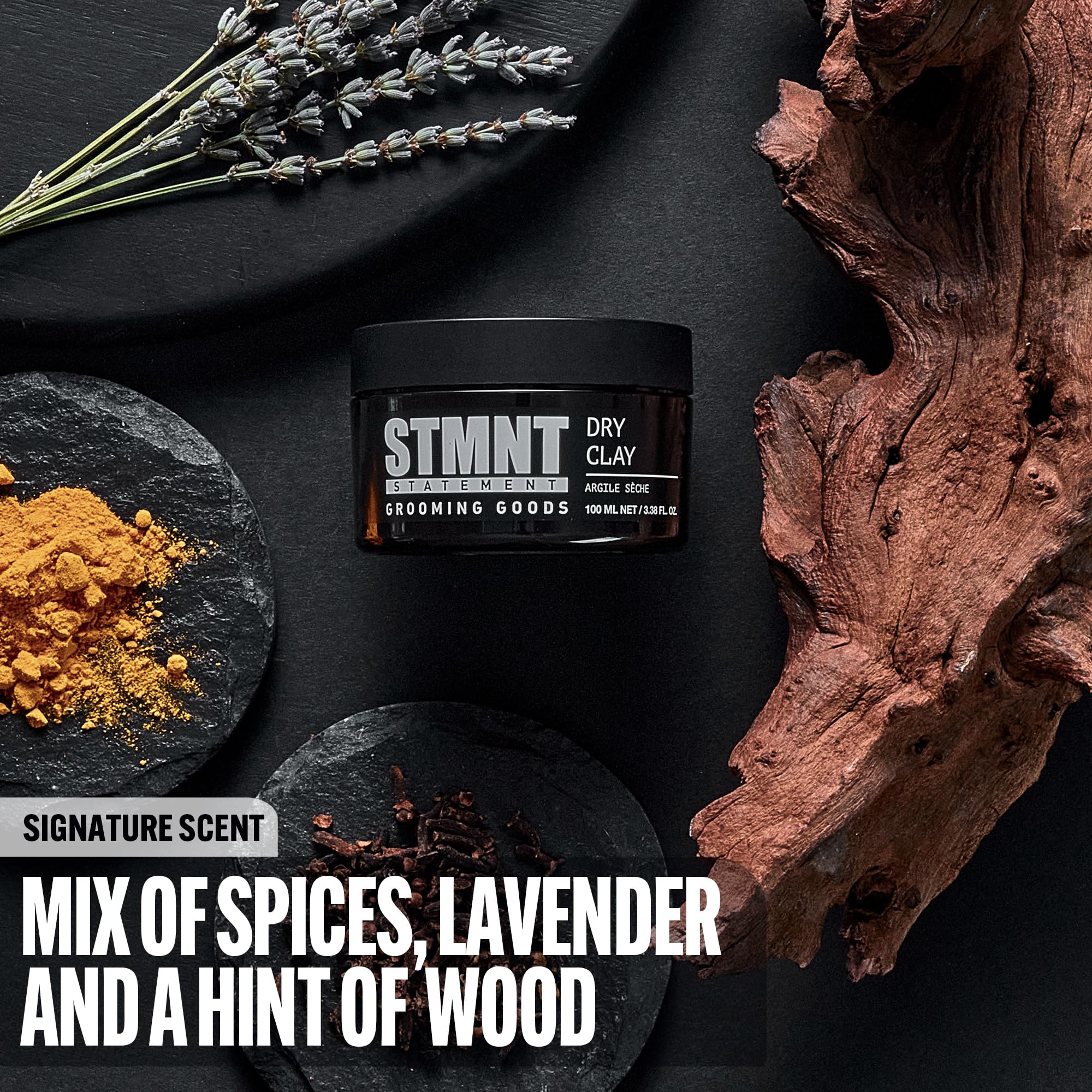 STMNT Grooming Goods Dry Clay for Extra Matte Finish and Super Strong Control 3