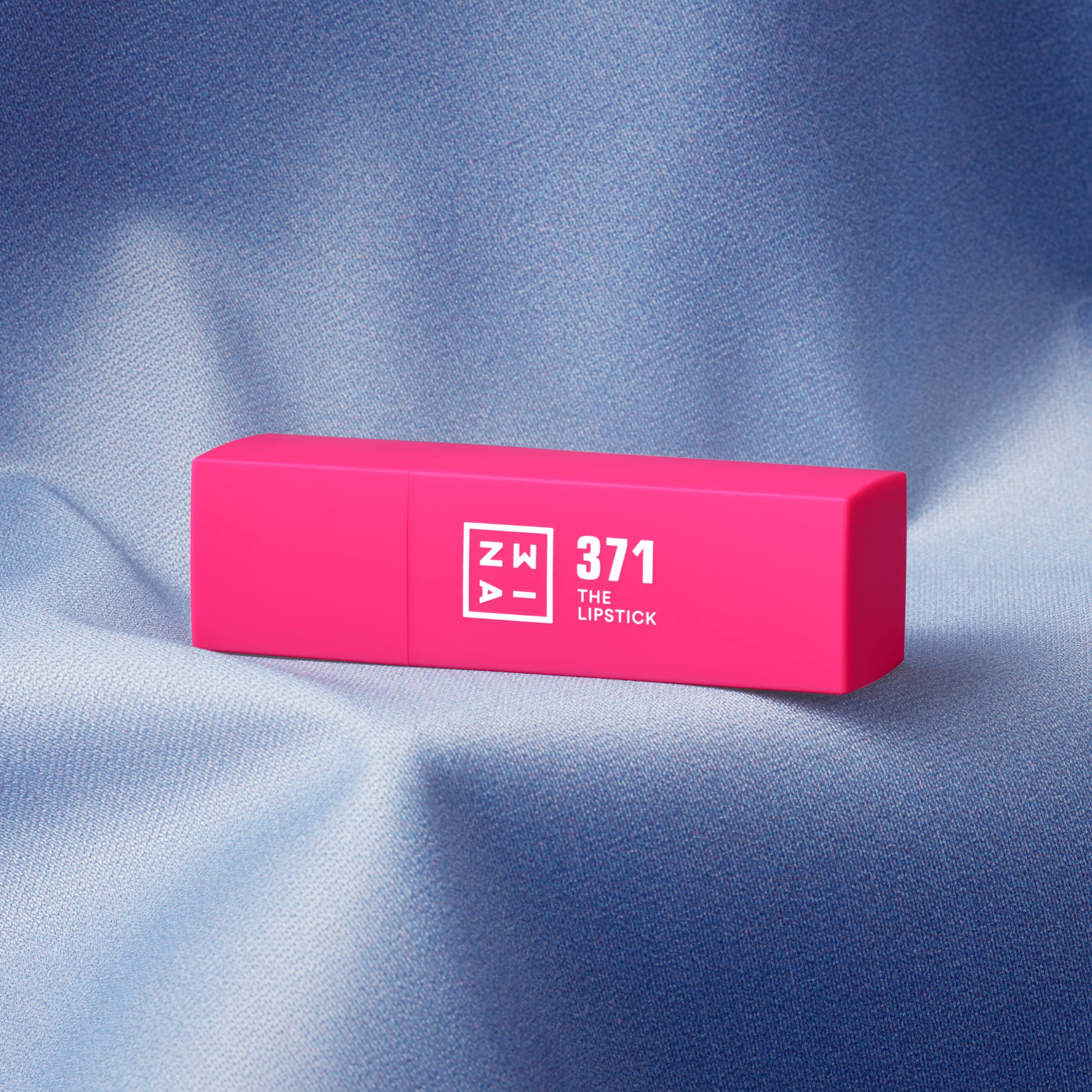 3INA MAKEUP – Lippenstift 371 – Puppenrosa Lippenstift mit Vitamin E &amp; Sheabutter – Langanhaltende, matte, cremige Lippenfarbe 6