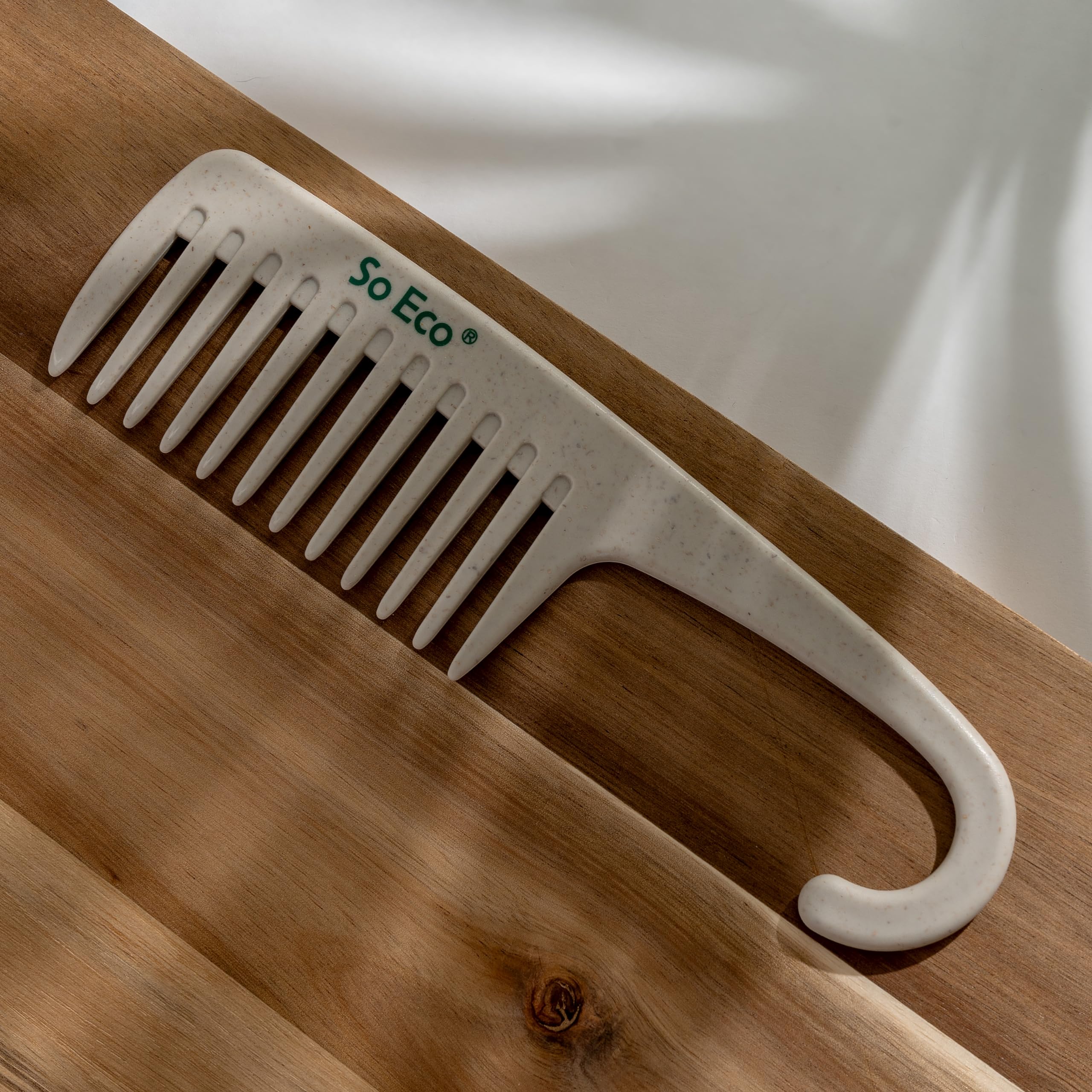 So Eco Wide-Tooth Detangling Shower Comb for Wet & Dry Hair 3