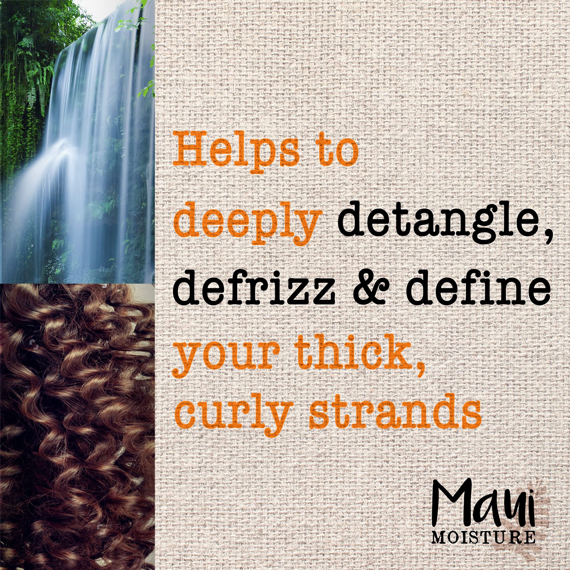 Maui Moisture Coconut Oil Conditioner for Defining Curls, Coils, and Waves (385ml) 5