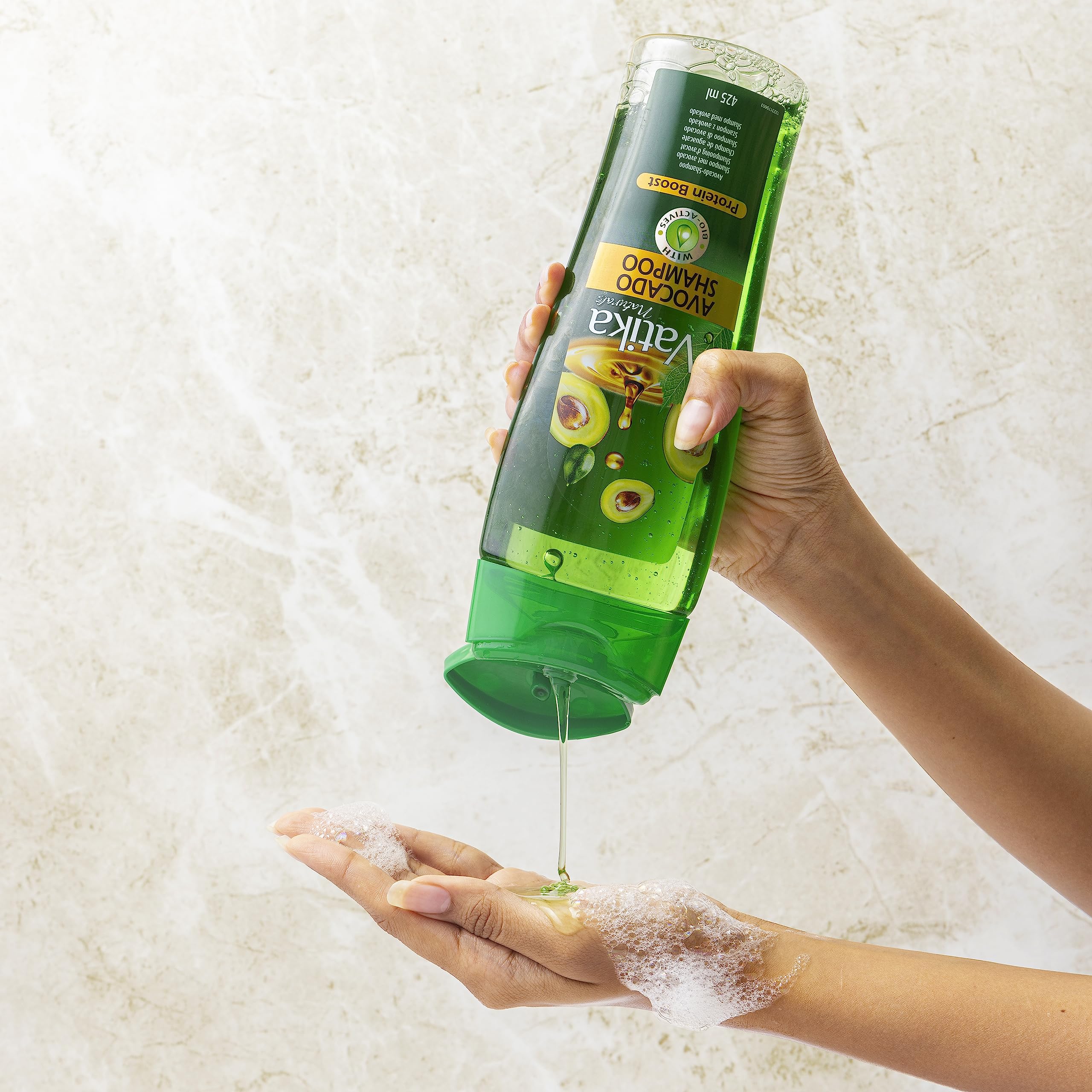 Vatika Naturals Avocado Oil Shampoo for Protein Boost and Deep Hydration - 425ml 9