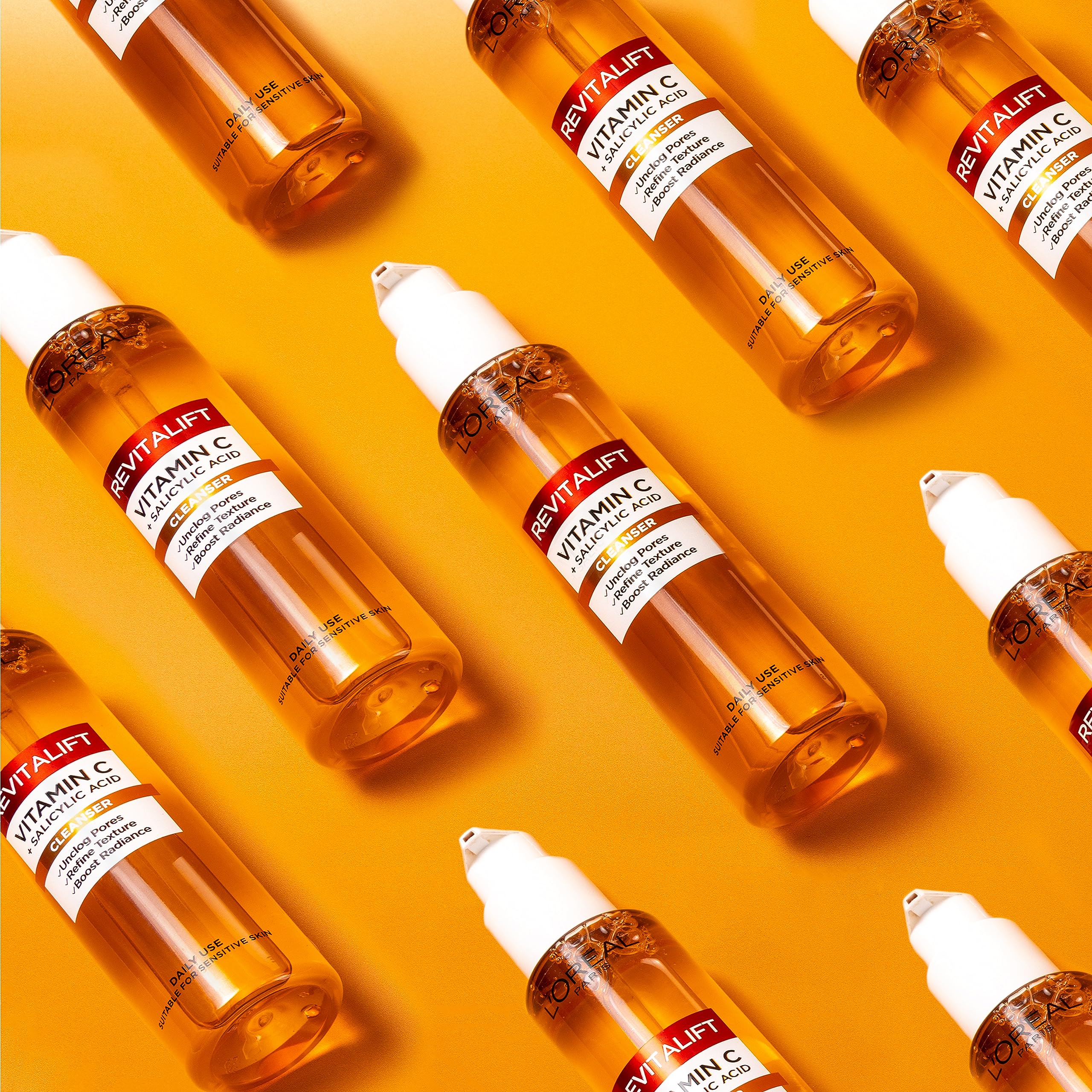 L'Oréal Paris Revitalift Clinical Vitamin C Reinigungsgel mit Vitamin C* + Sali 3