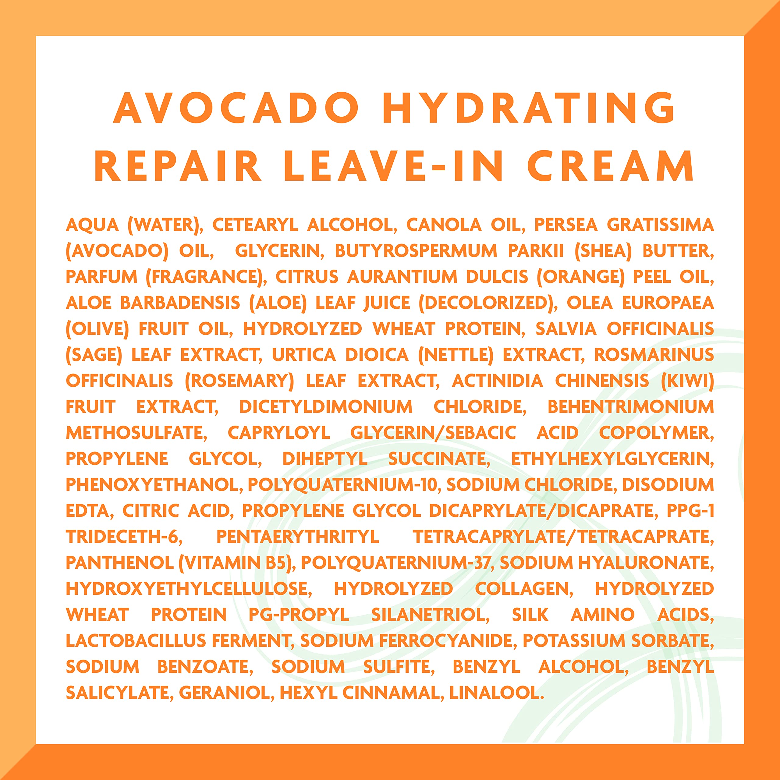 Cantu Avocado Leave-In Conditioning Repair Cream for Curly, Coily, Wavy Hair 340g 9