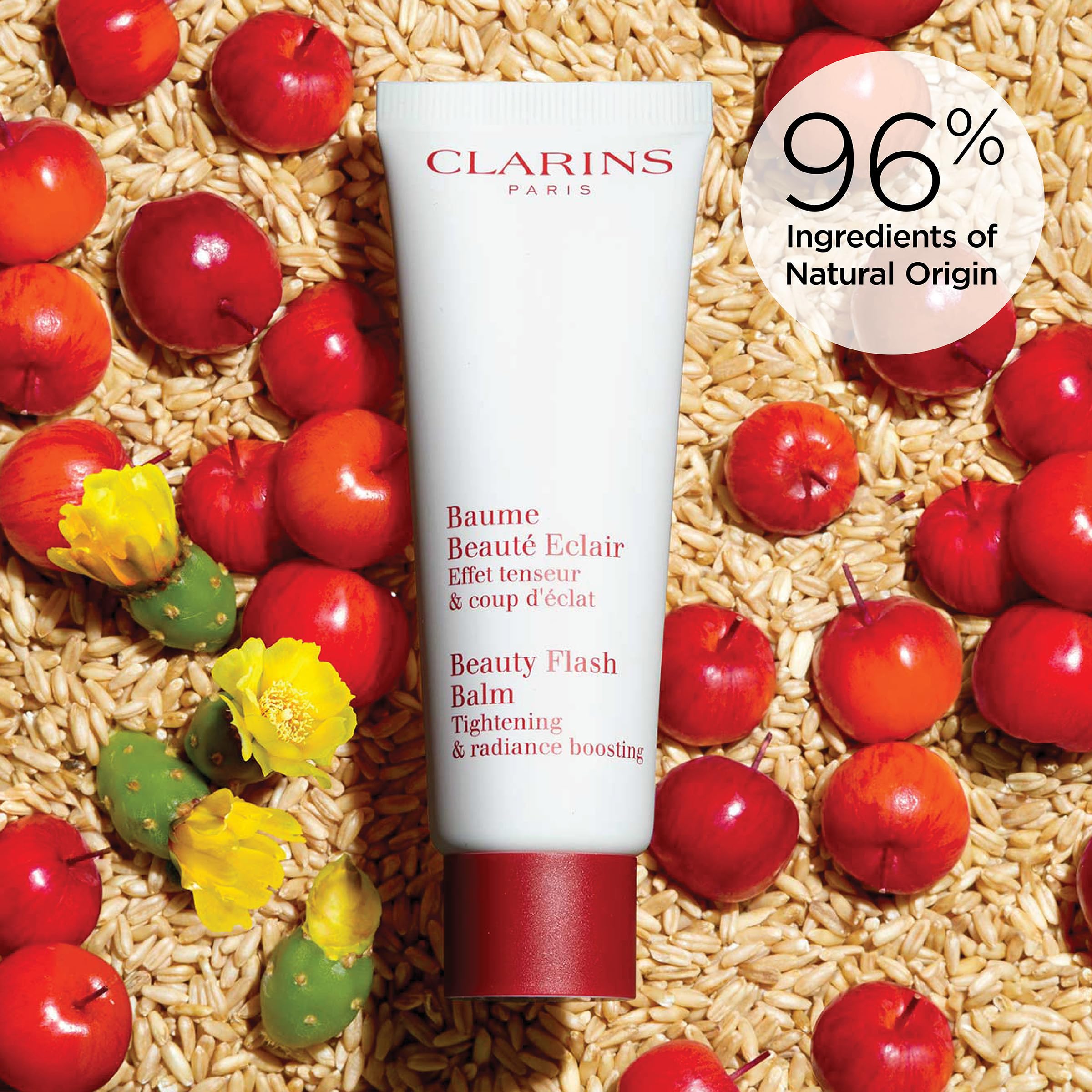 Clarins Beauty Flash Balsam 50 ml | Strahlend schöne Gesichtscreme mit Acerola 6