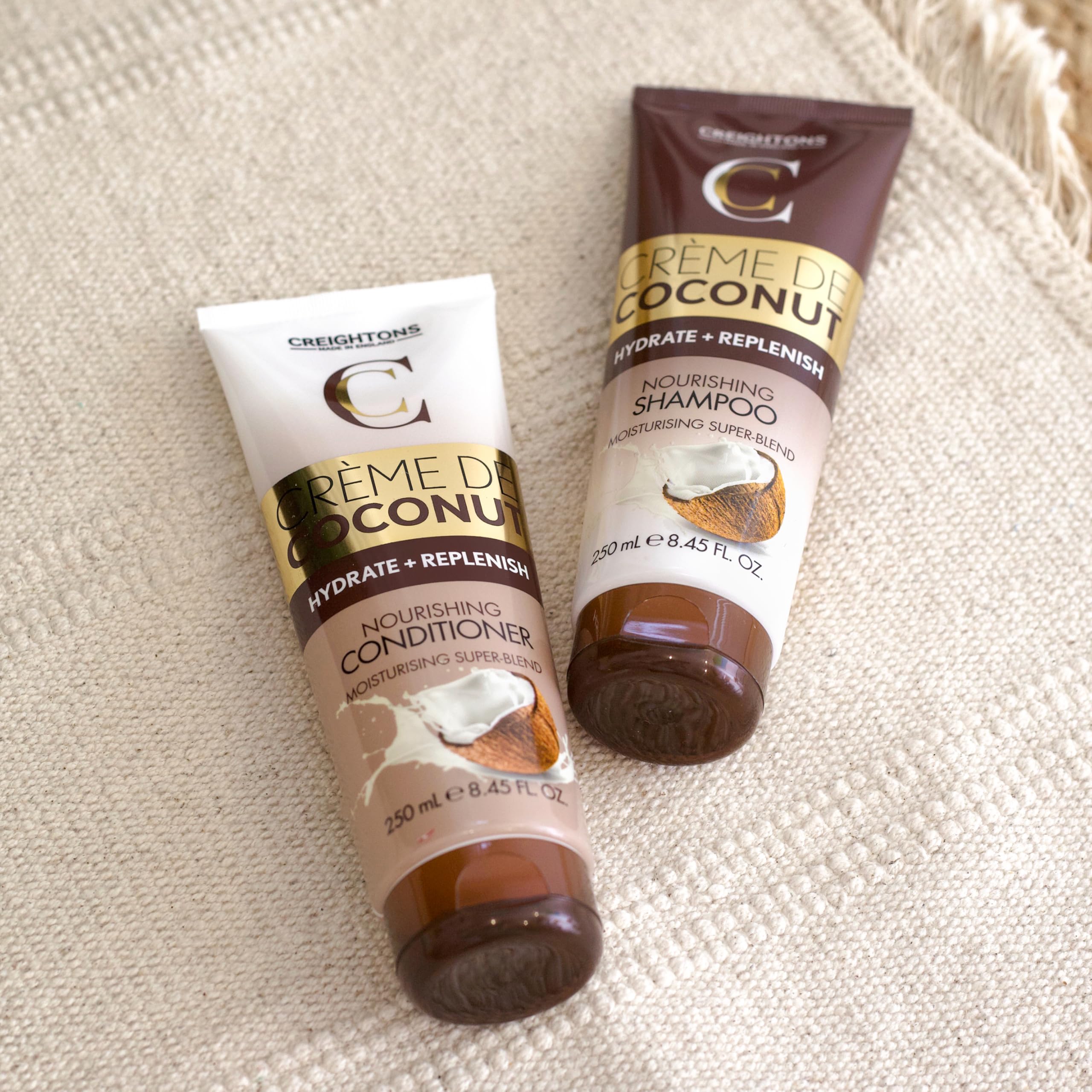 Creightons Crème De Coconut & Keratin Nourishing Conditioner, Travel Size 50ml 3