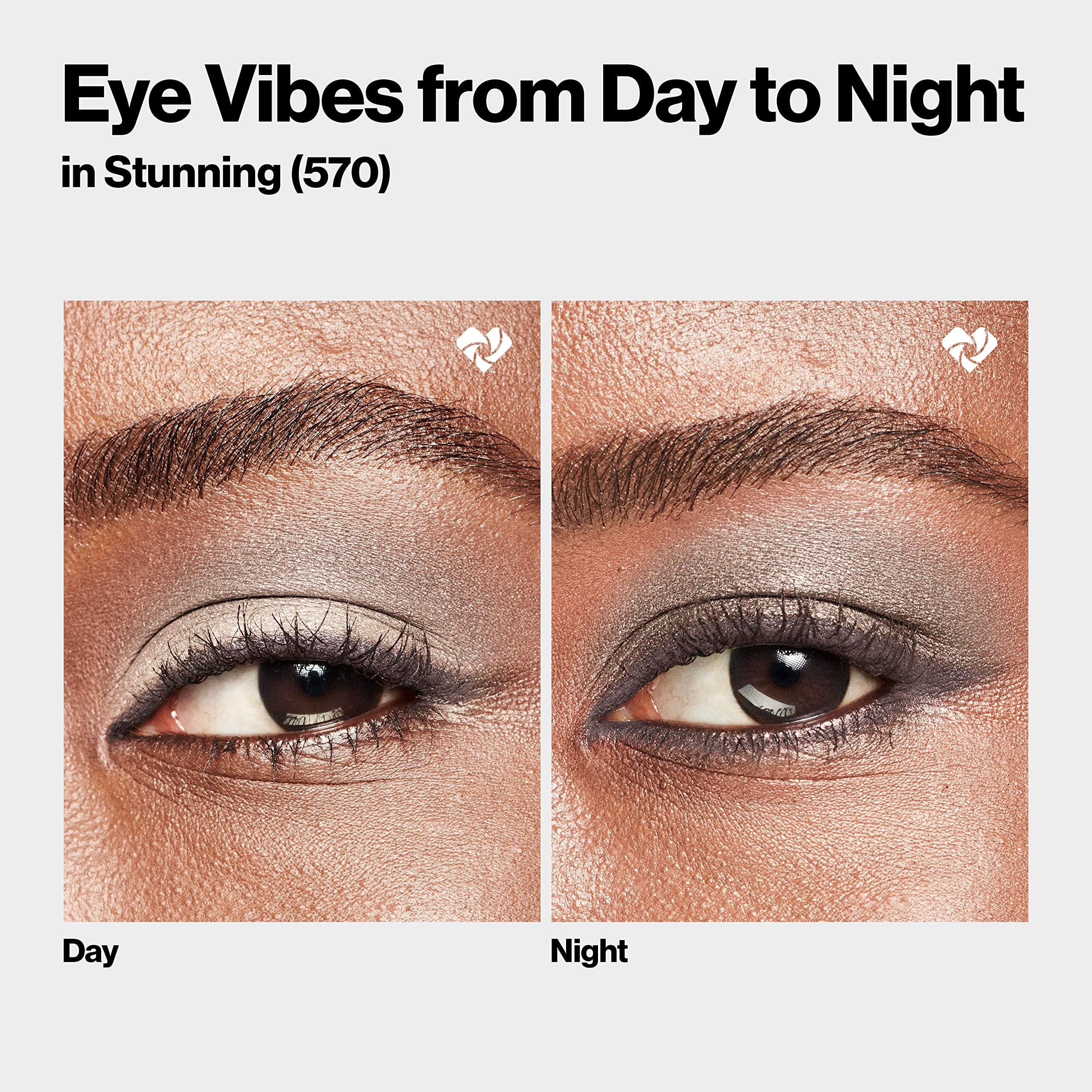 Revlon ColorStay Day to Night 24 Hour Eyeshadow Quad - Stunning (570) Matte & Shimmer 4