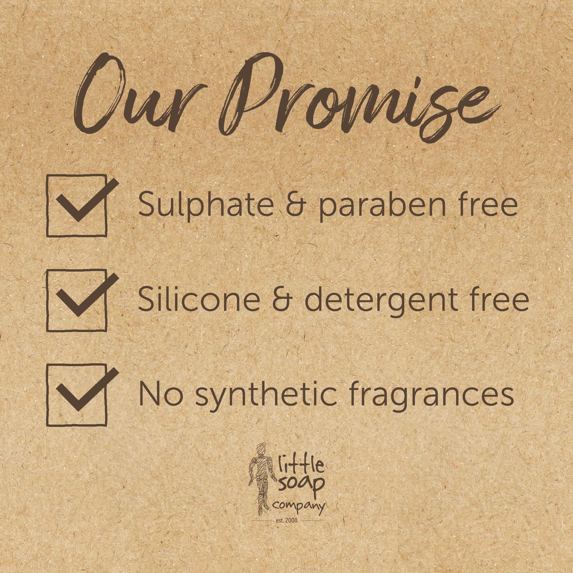 Little Soap Company Bio-Seifenstück – Vegan, tierversuchsfrei, ohne SLS oder Parabene, mit Rosengeranie, natürliche und biologische Körperseife und Handseife (110 g) 4