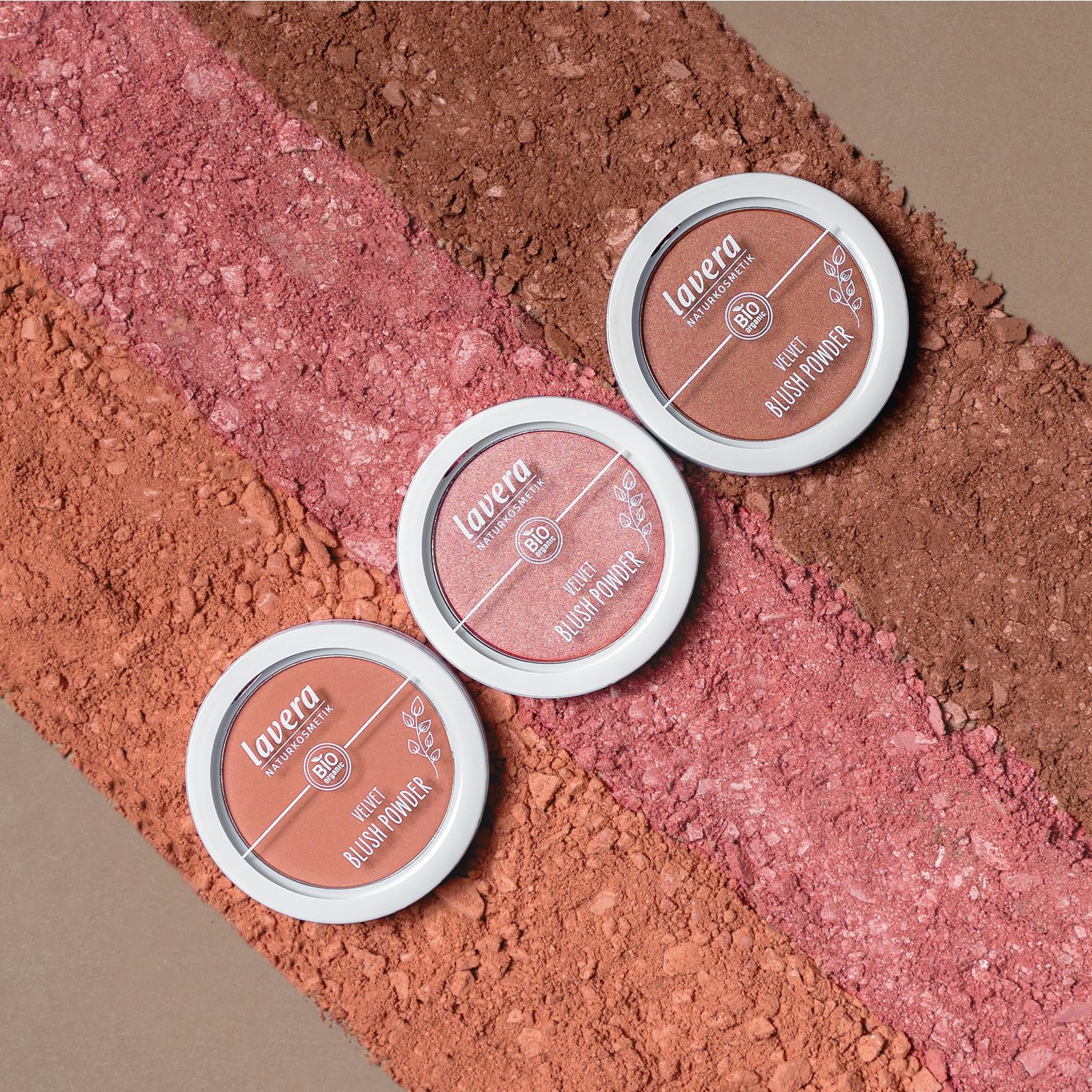 lavera Velvet Blush Powder - Pink Orchid 02 - Organic Almond Oil & Vitamin E 4