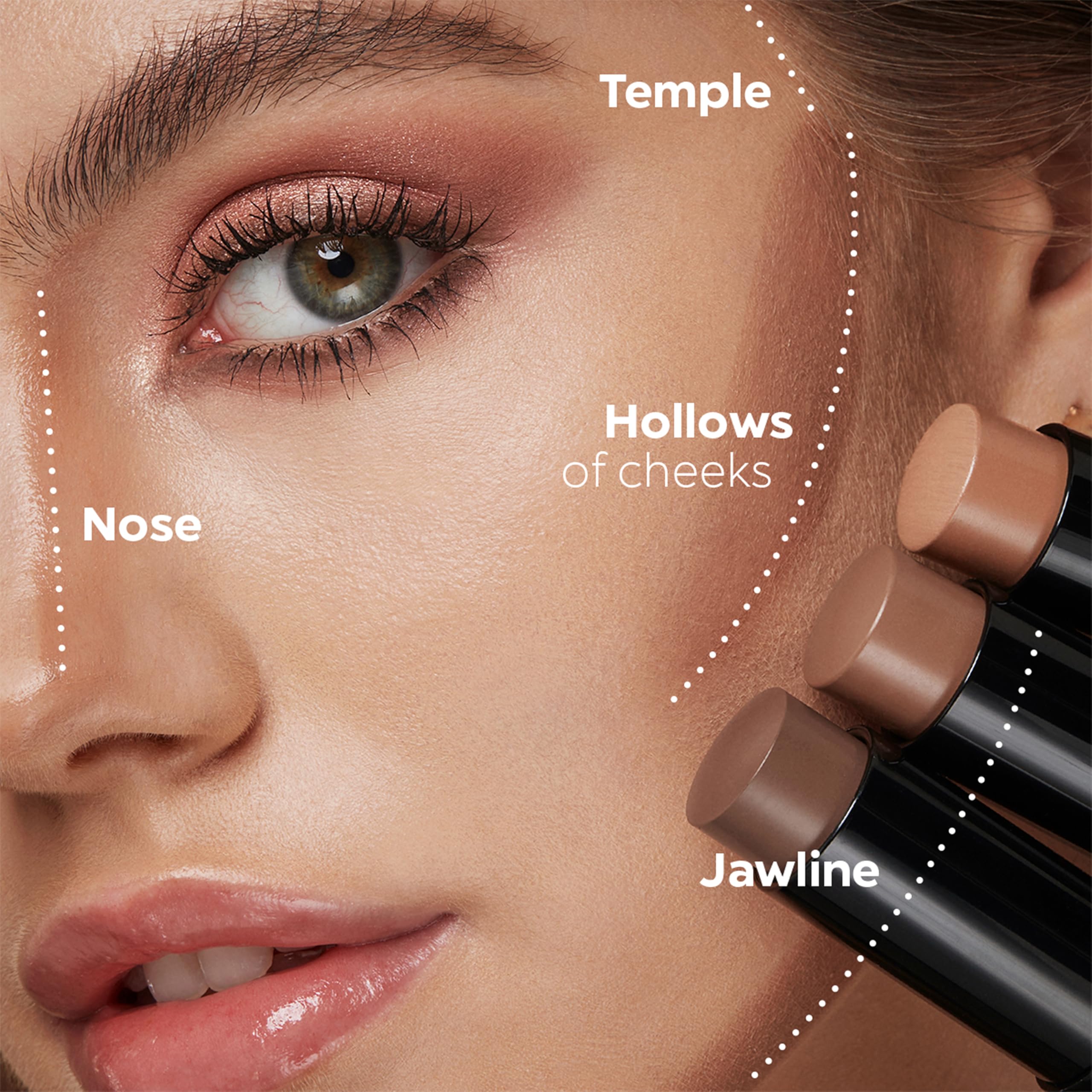 KIKO Milano Sculpting Touch Creamy Stick Contour 201 for Face Sculpting 7