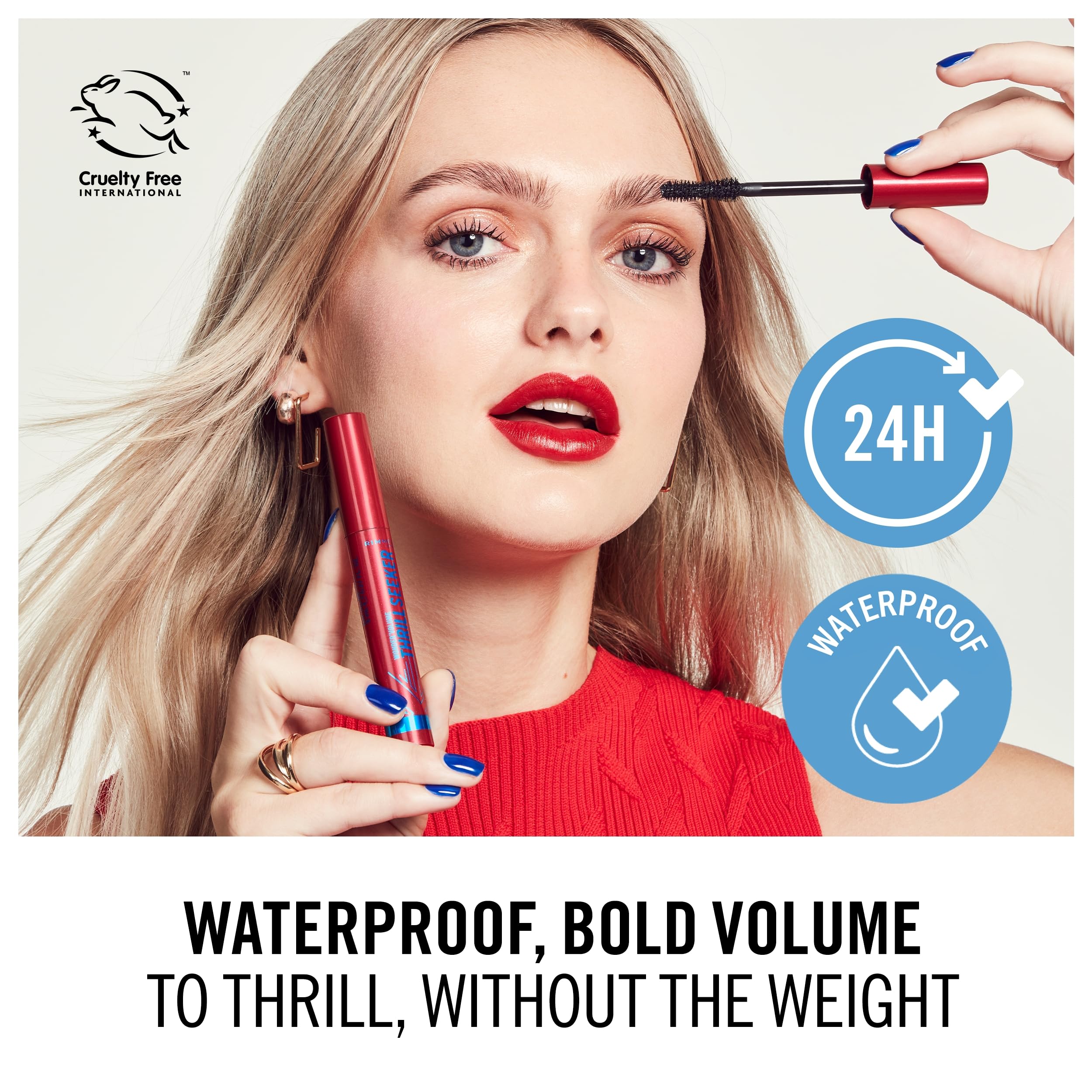 Rimmel London Thrill Seeker Waterproof Mascara for Bold Volume 4