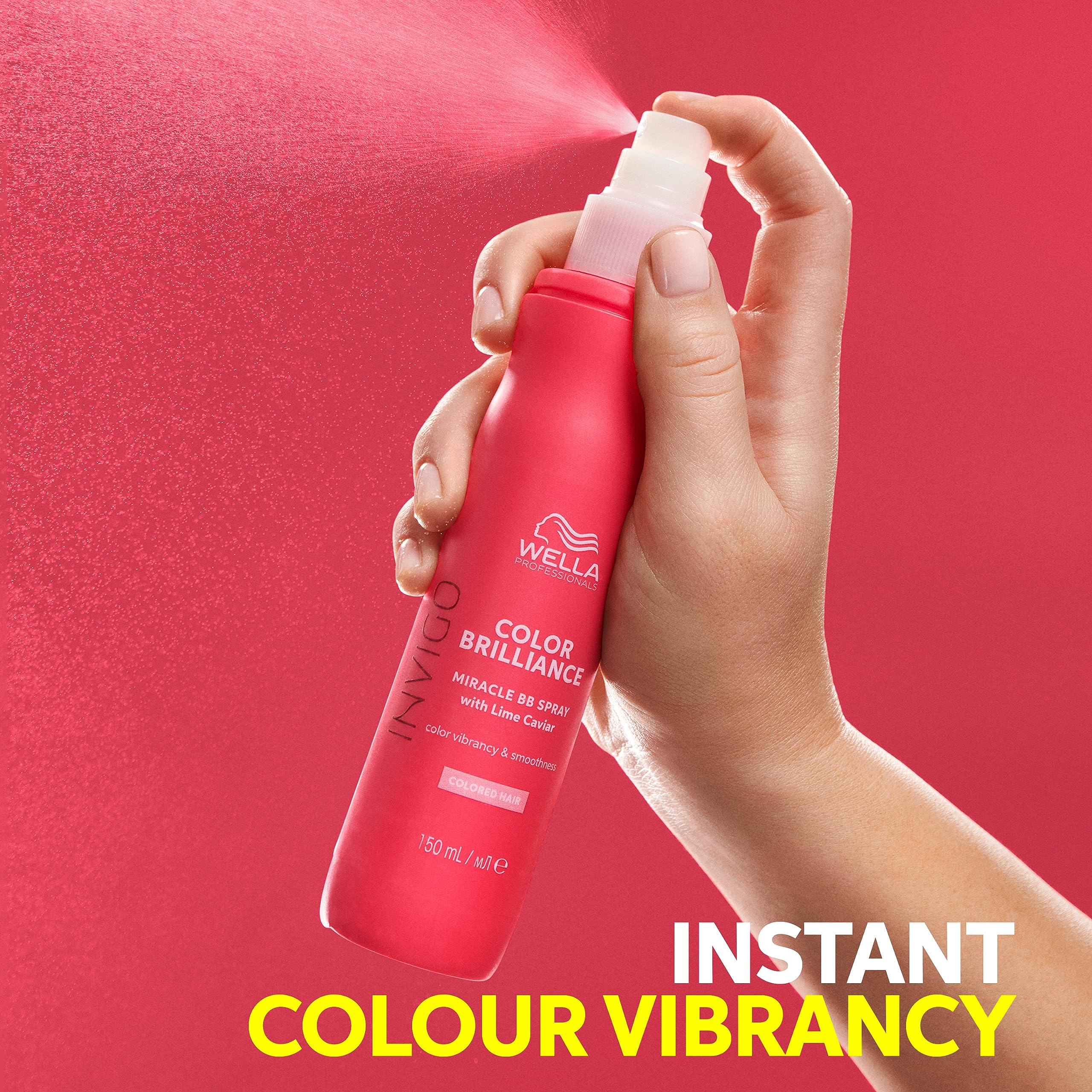 Wella Professionals Invigo Color Brilliance Miracle BB Spray for Treated & Dyed Hair 150ml 4