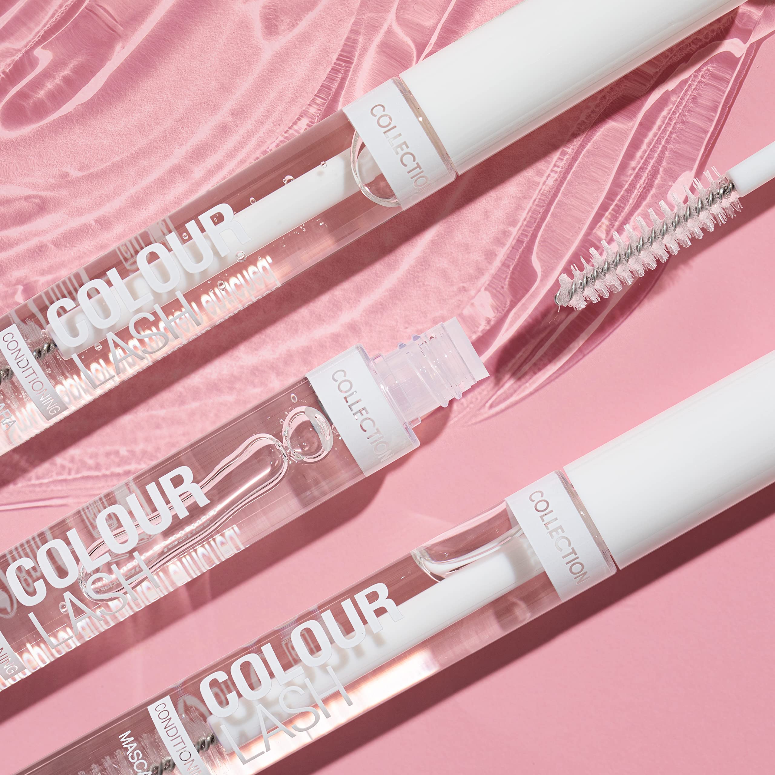 Collection Cosmetics Colour Lash Mascara, Protein Enriched, Clear, 8ml 4