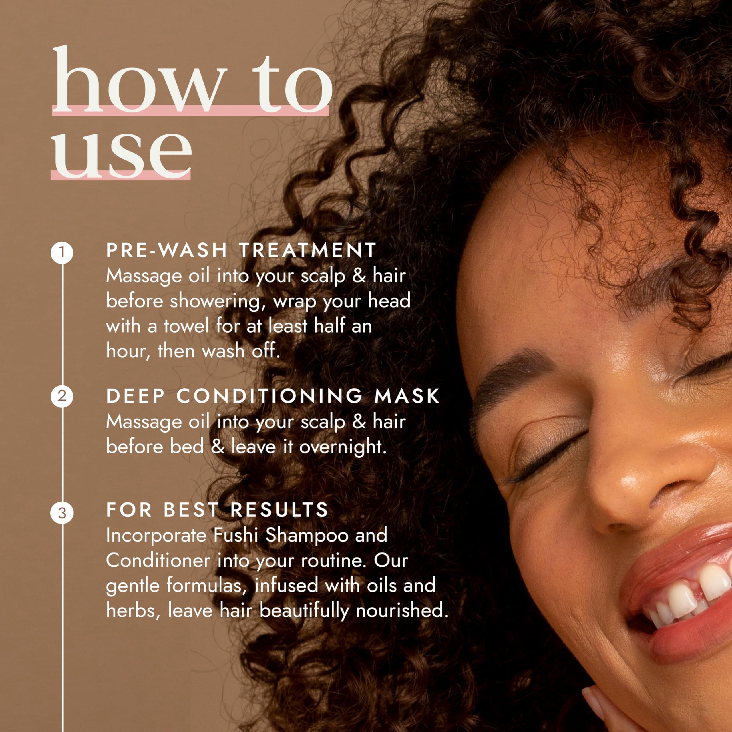 Fushi Really Good Hair Oil 100 ml with Brahmi, Argan, Coconut & Avocado Oils 6