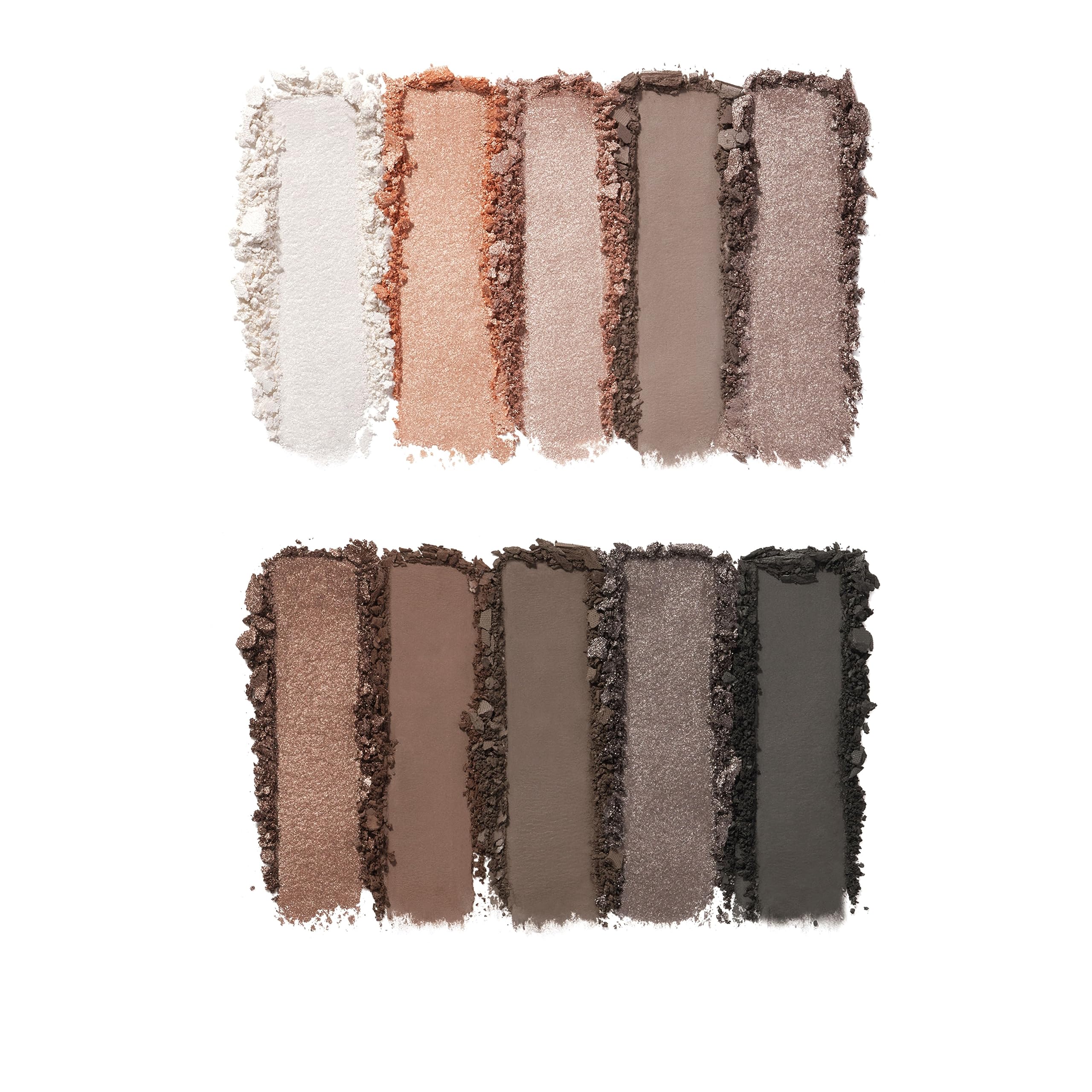 e.l.f. Perfect 10 Eyeshadow Palette: Ten Ultra-Pigmented Nude Shades for Smoky Looks