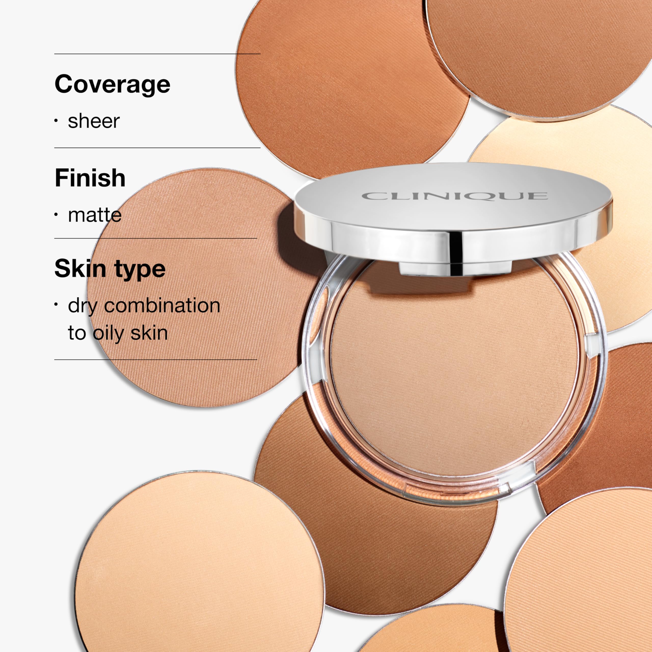 Clinique Stay-Matte Sheer Pressed Powder for Oily Skin | Minimizes Shine & Matte Finish 3
