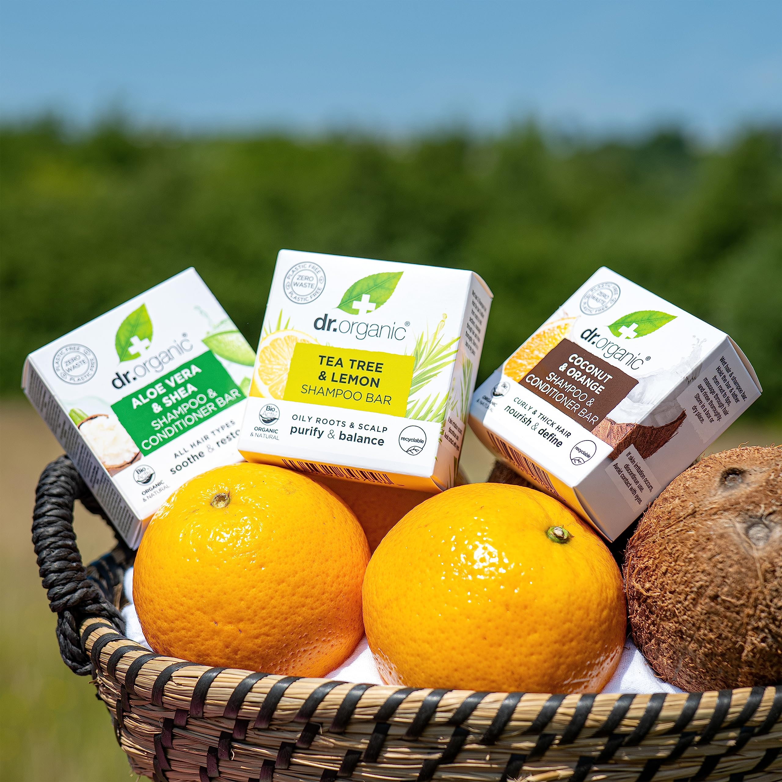 Dr Organic Tea Tree & Lemon Clarifying Shampoo Bar for Oily Roots & Scalp 8