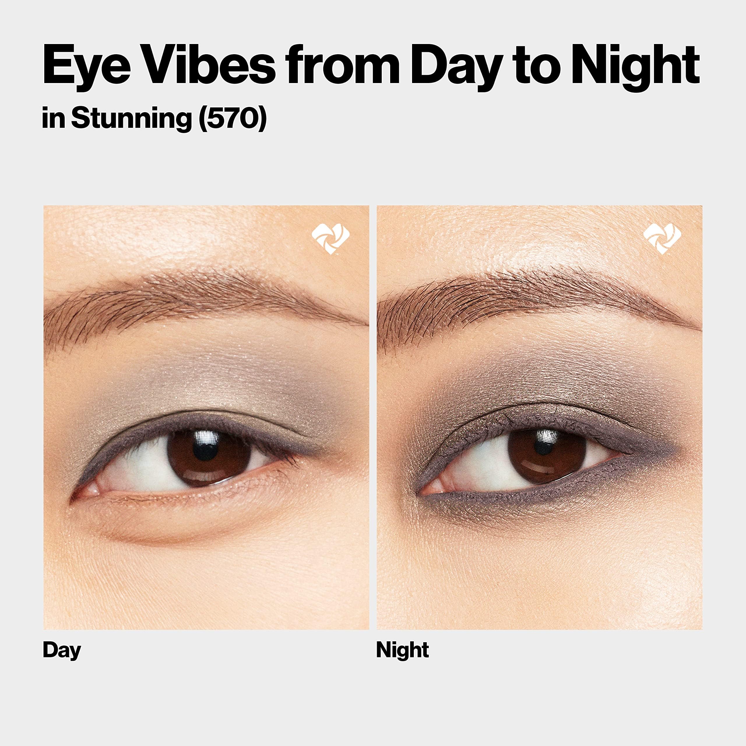 Revlon ColorStay Day to Night 24 Hour Eyeshadow Quad - Stunning (570) Matte & Shimmer 5