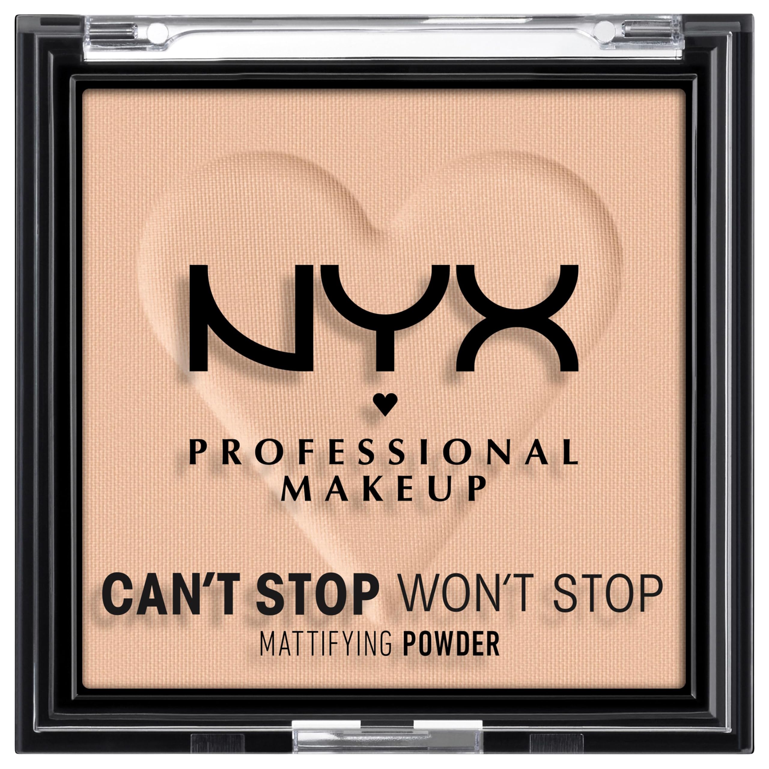 NYX Professional Makeup Can't Stop Won't Stop Mattifying Powder, Light Medium Shade