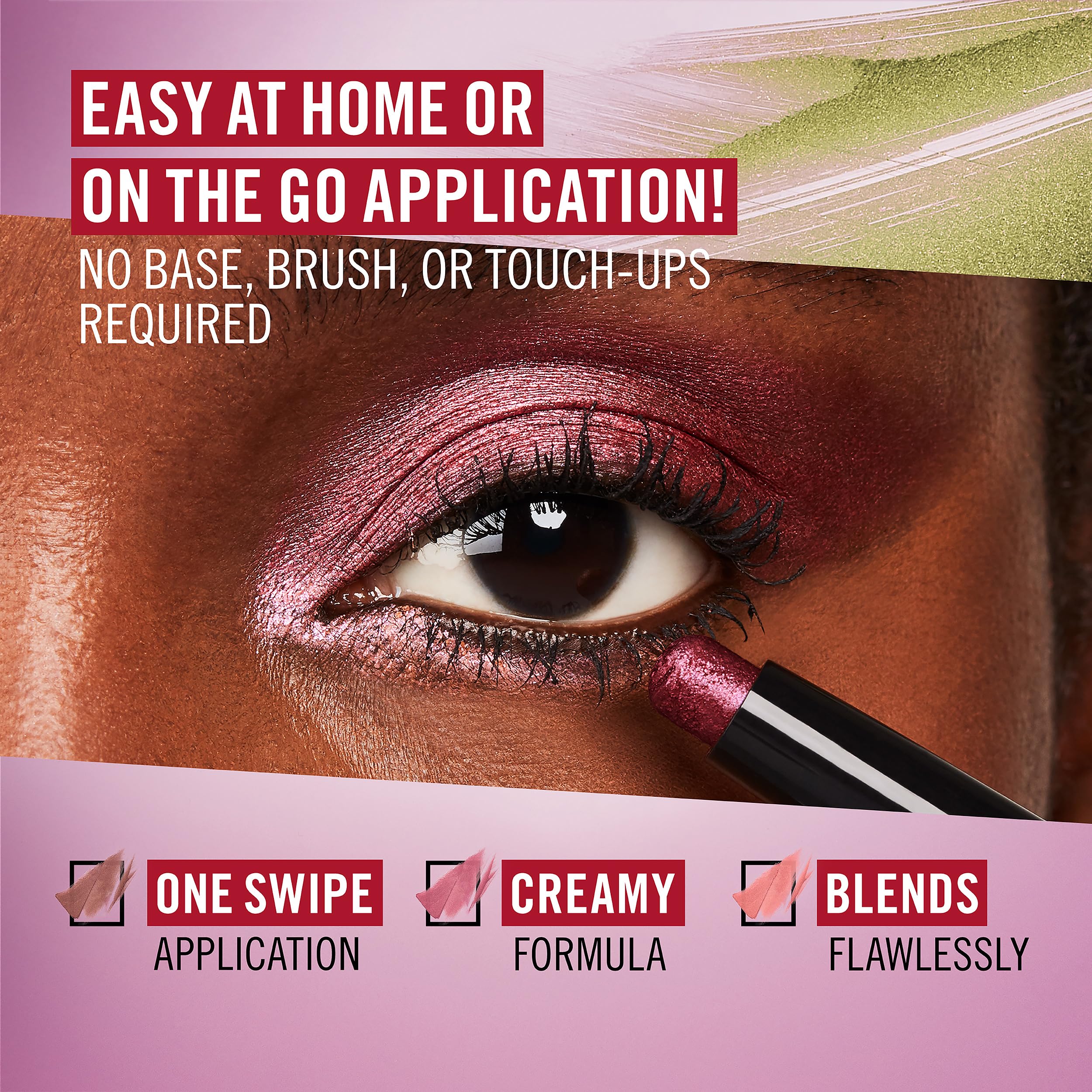 Rimmel Wonder'Last Shadow Stick, 003 Copper Wink - Ultra-Creamy, Smudgeproof, Vegan Eyeshadow 6