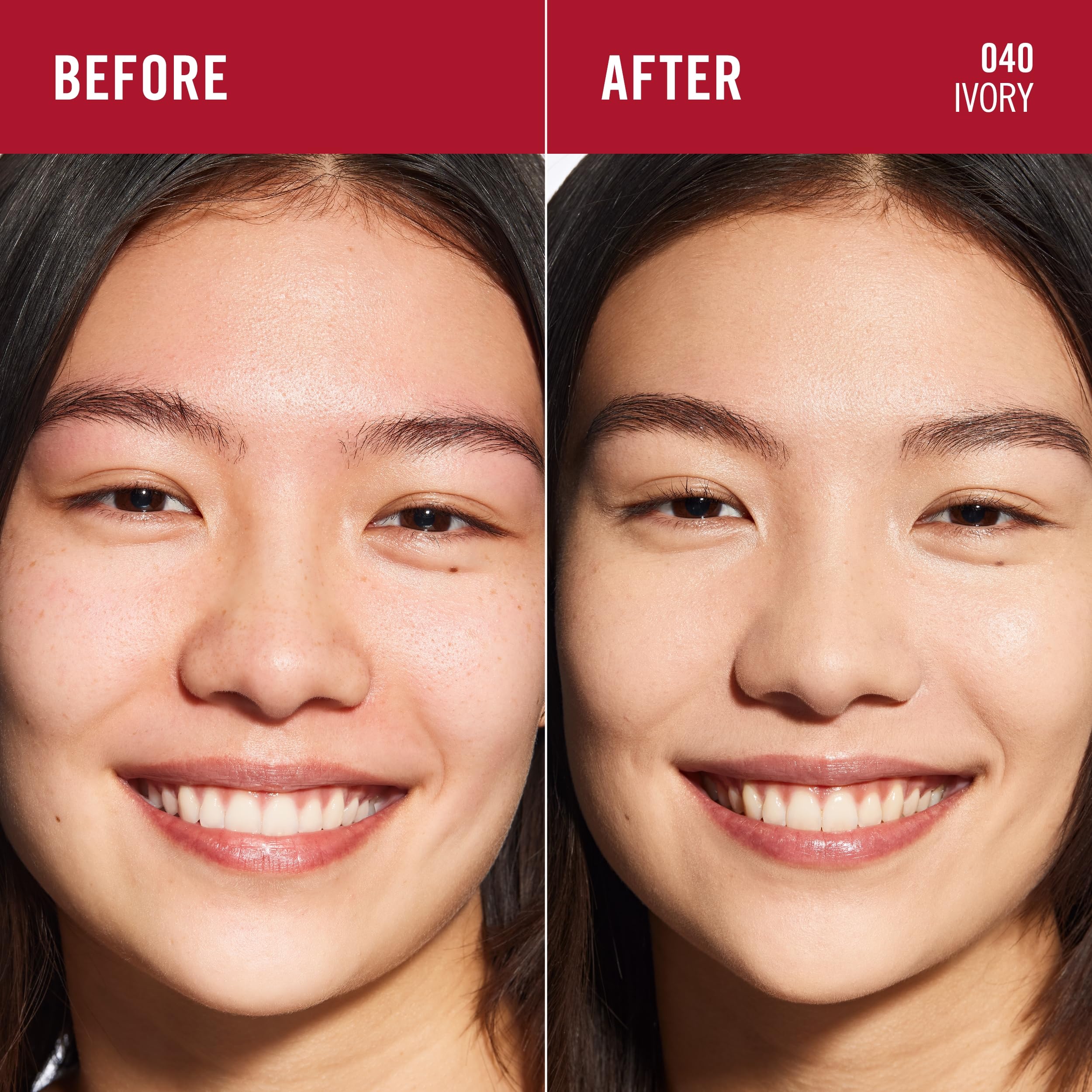 Rimmel Multi-Tasker Wake Me Up Foundation & Concealer 040 Ivory - Caffeine, Vitamin C, Niacinamide 3