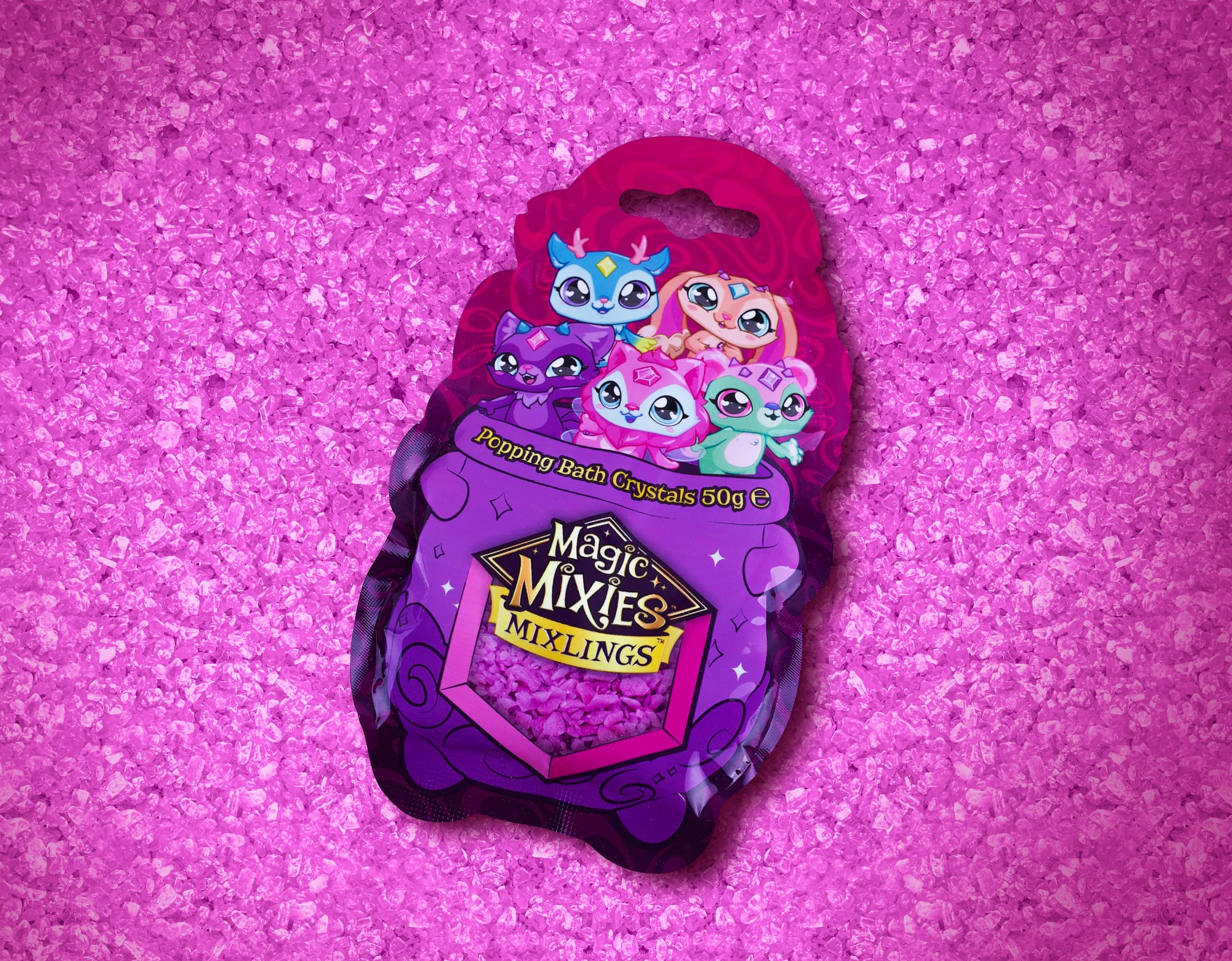 Kokomo Magic Mixies Mixling Popping Bath Crystals - 50g Vegan Bath Salts for Kids 5