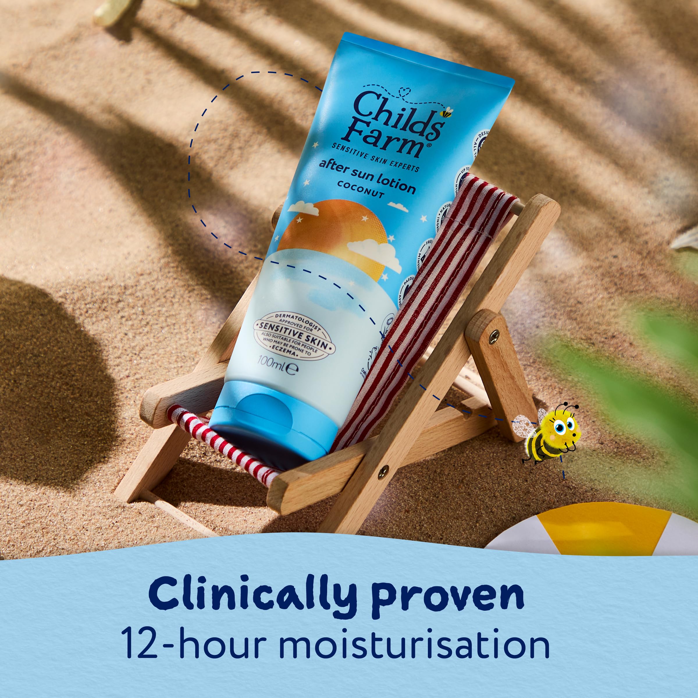 Childs Farm Kids & Baby After Sun Lotion with Coconut - Soothing & Moisturizing 5