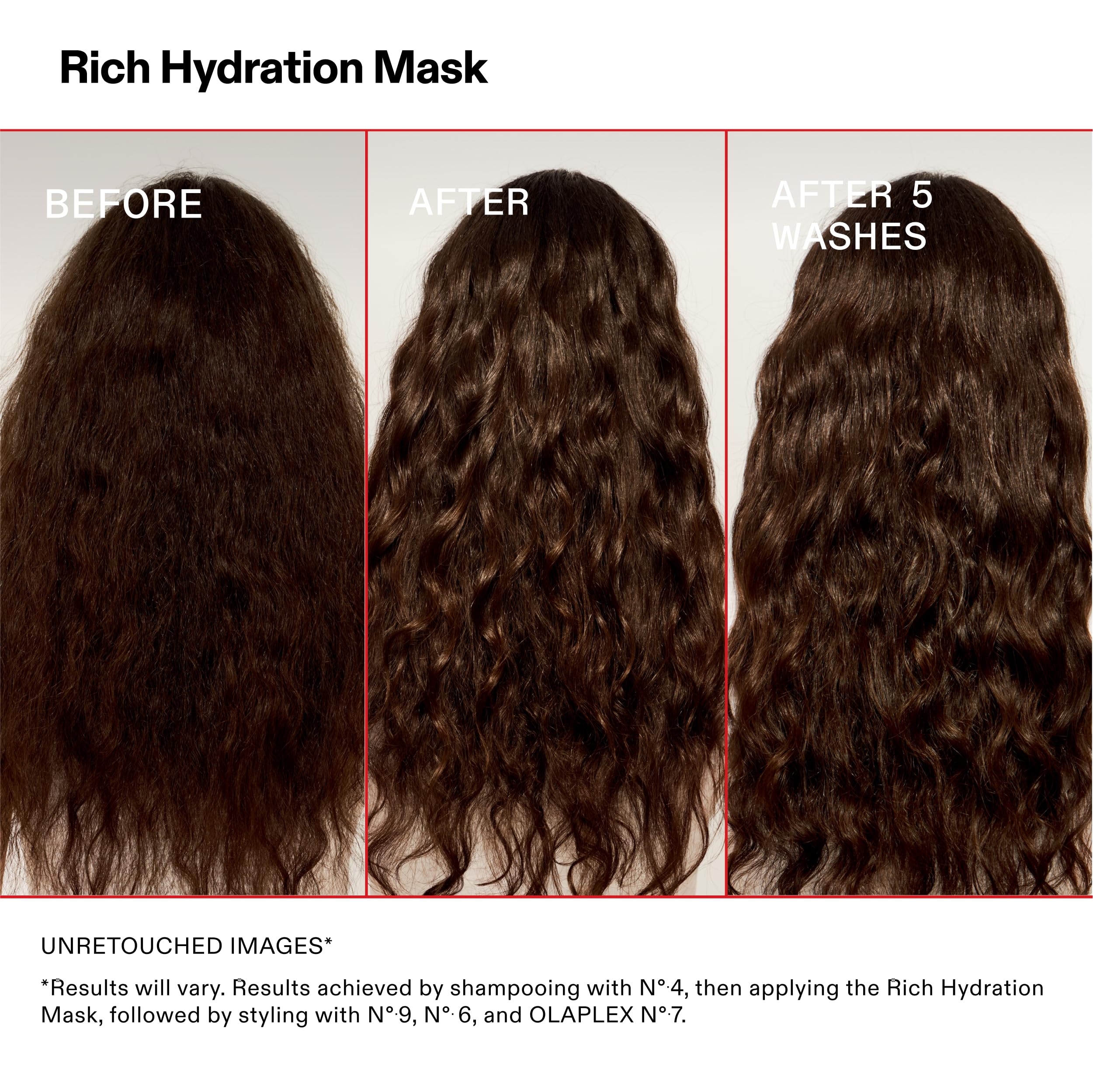 OLAPLEX Rich Hydration Mask: Cuticle Sealing Treatment for Intense Hydration and Frizz Control 6