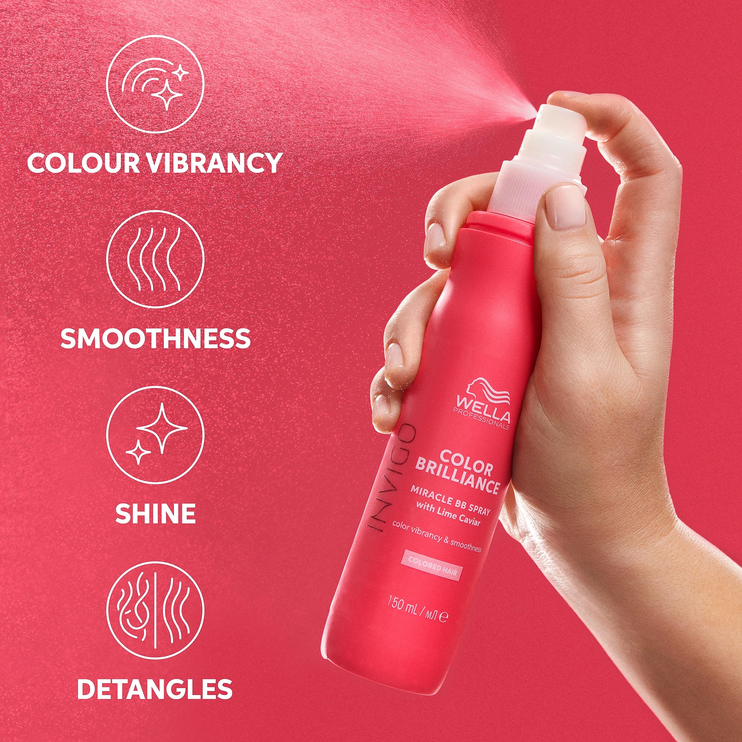 Wella Professionals Invigo Color Brilliance Miracle BB Spray for Treated & Dyed Hair 150ml 5