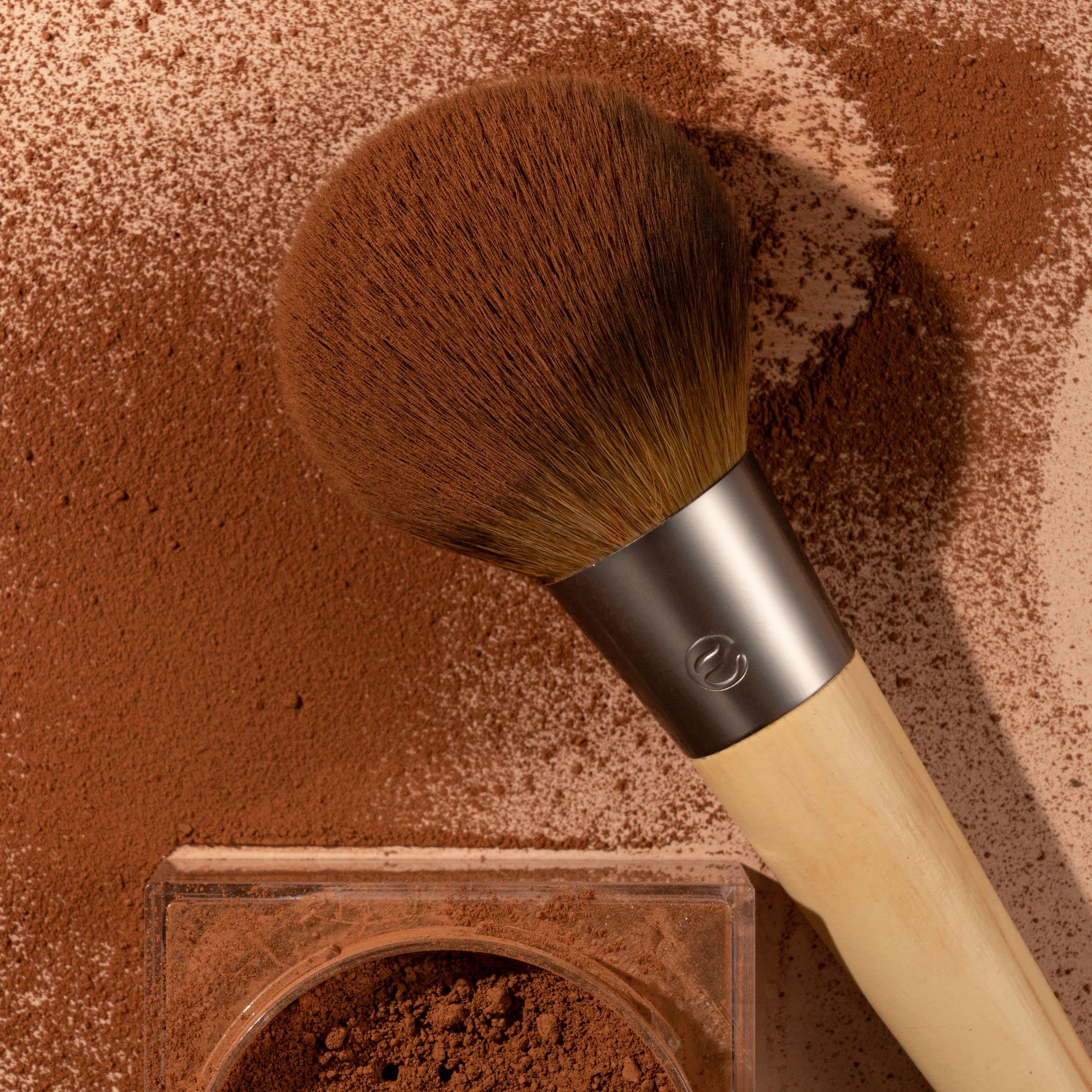 EcoTools Full Powder Brush for Loose & Pressed Powder - Vegan, Cruelty-Free Setting Makeup Tool 6