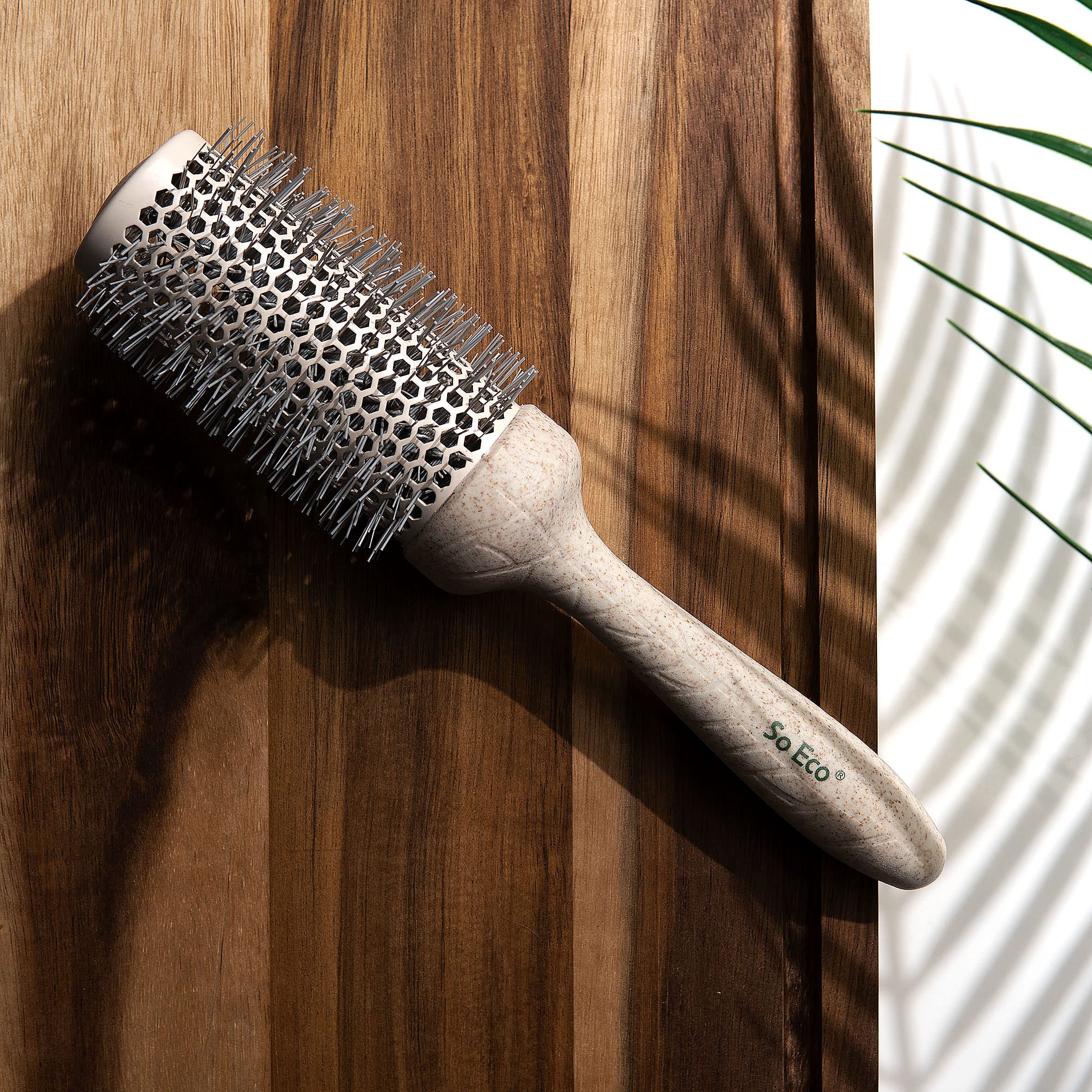 So Eco Medium 43mm Thermo Ceramic Round Brush for Volumising & Sleek Styling 7
