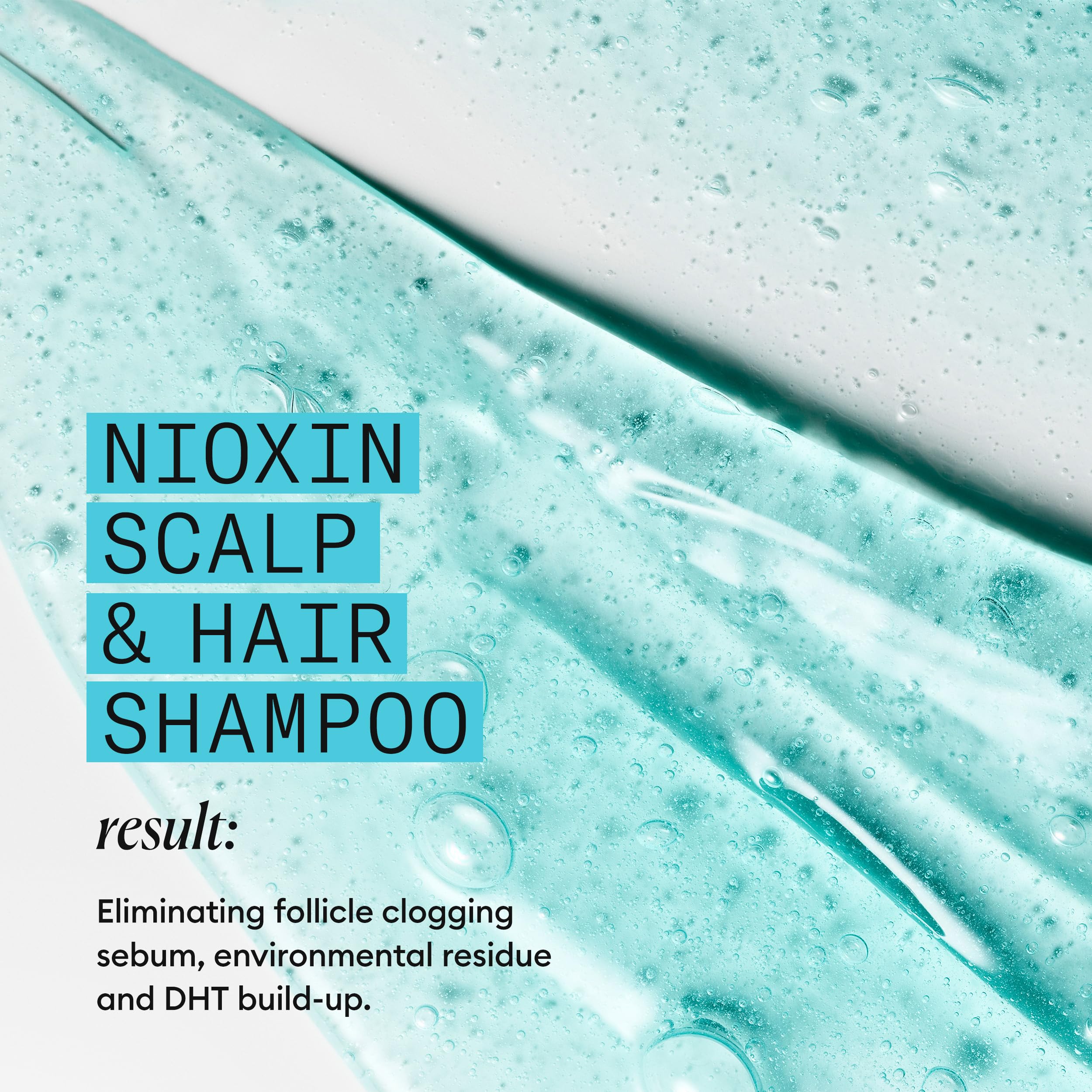 NIOXIN System 3 Shampoo for Coloured, Dry, Damaged Hair with Light Thinning - 300ml 7