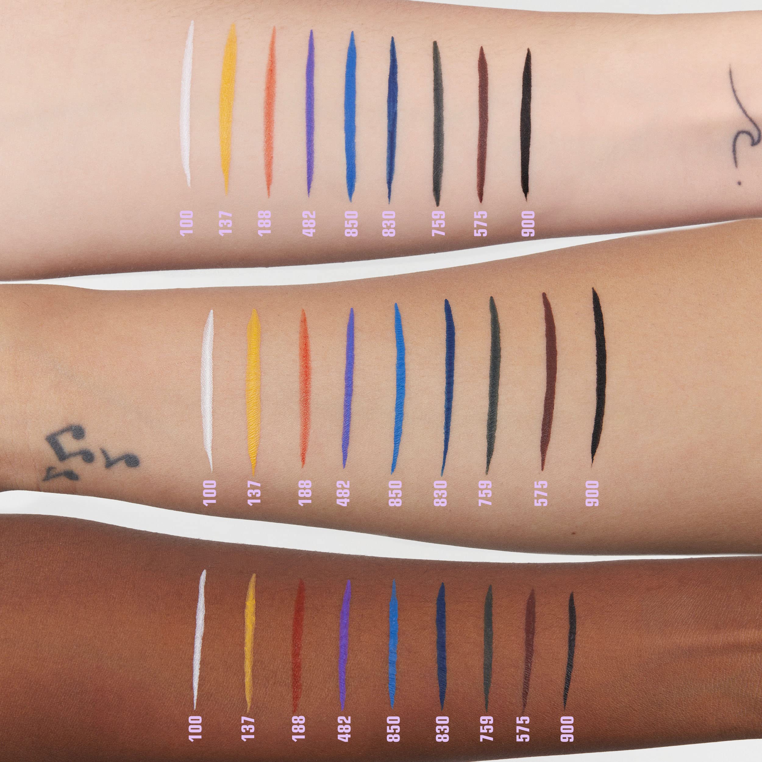 3INA The Color Pen Eyeliner 830 Navy Blue Liquid Eyeliner - 10h Wear 4