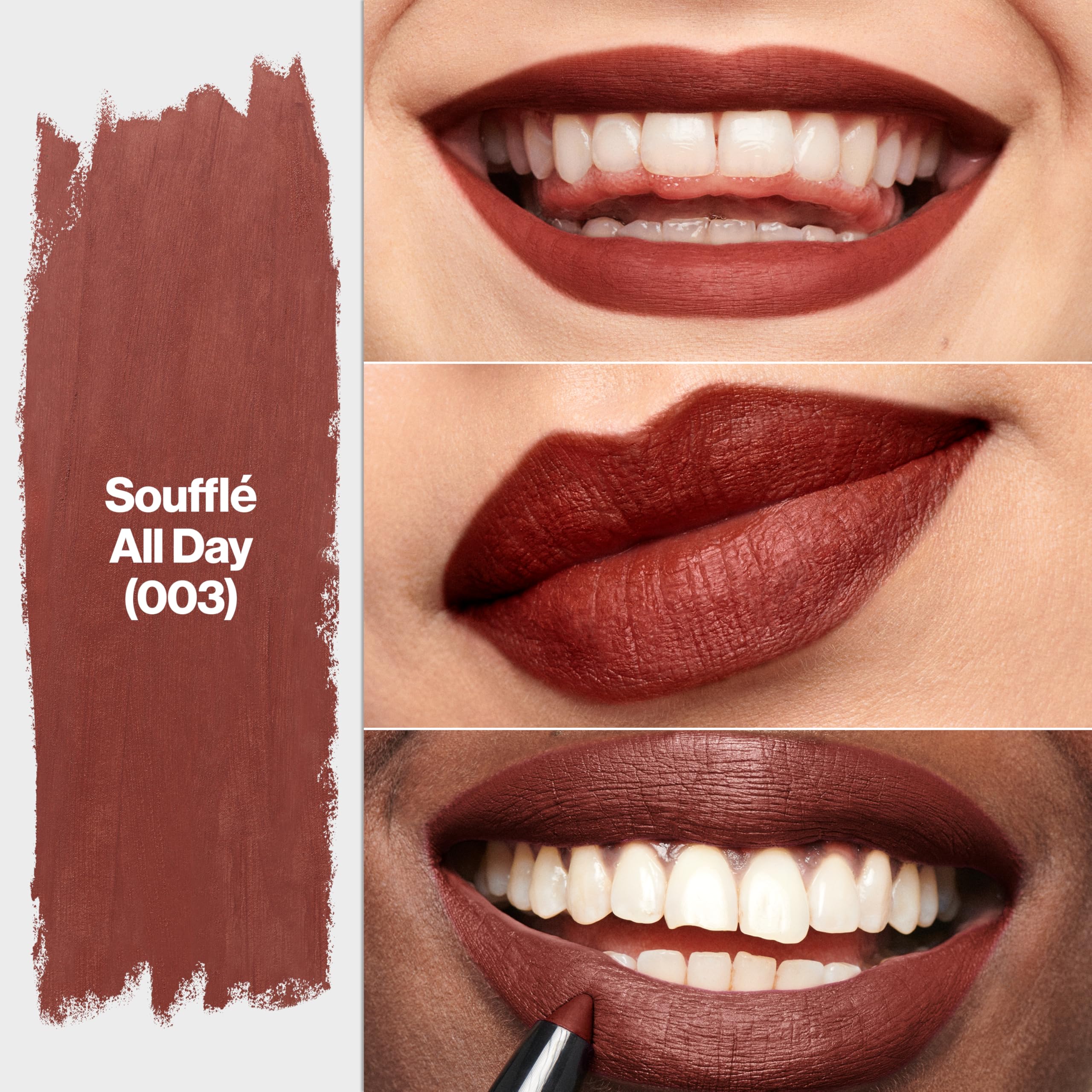 Revlon ColorStay Matte Lite Crayon Lipstick - Souffle All Day, Lightweight Matte