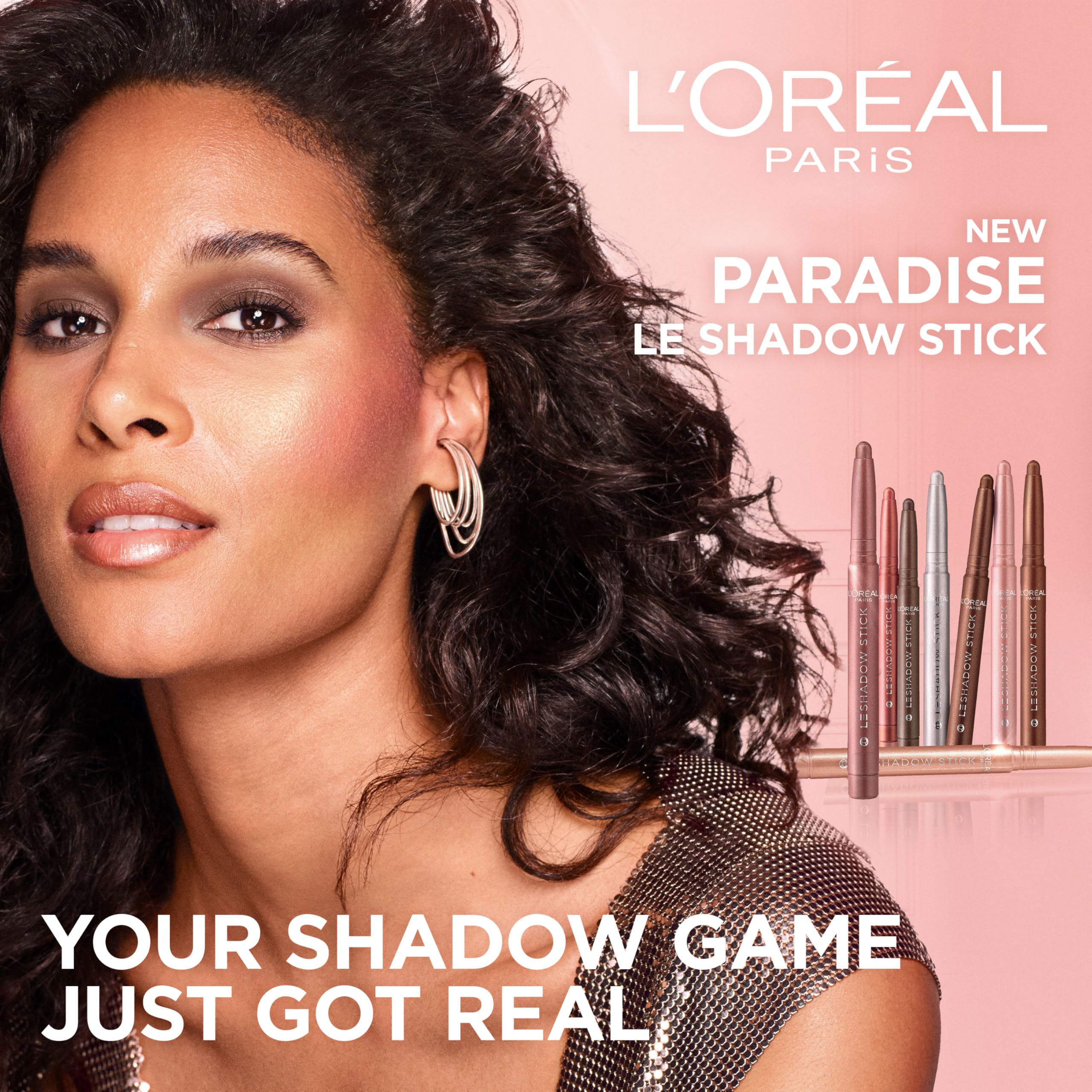 L'Oreal Paris Paradise Le Shadow Cream Eyeshadow Stick - Smudge Resistant