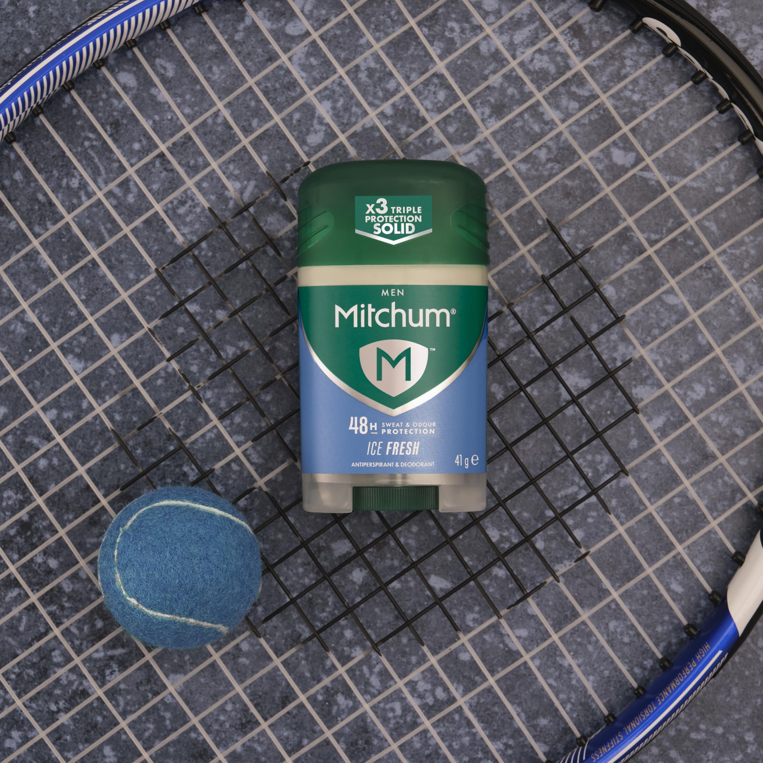 Mitchum Men Triple Odor Defense 48HR Protection Stick Deodorant, Ice Fresh Scent