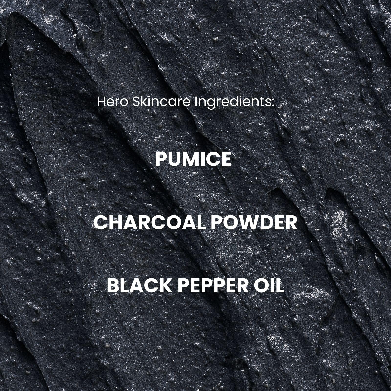 ManCave Blackspice Körperpeeling 200 ml für Männer, warmer, holziger Duft, peelt und reinigt die Haut mit Bimsstein und Aktivkohlepulver, natürliche Formel, vegan, hergestellt in England 4