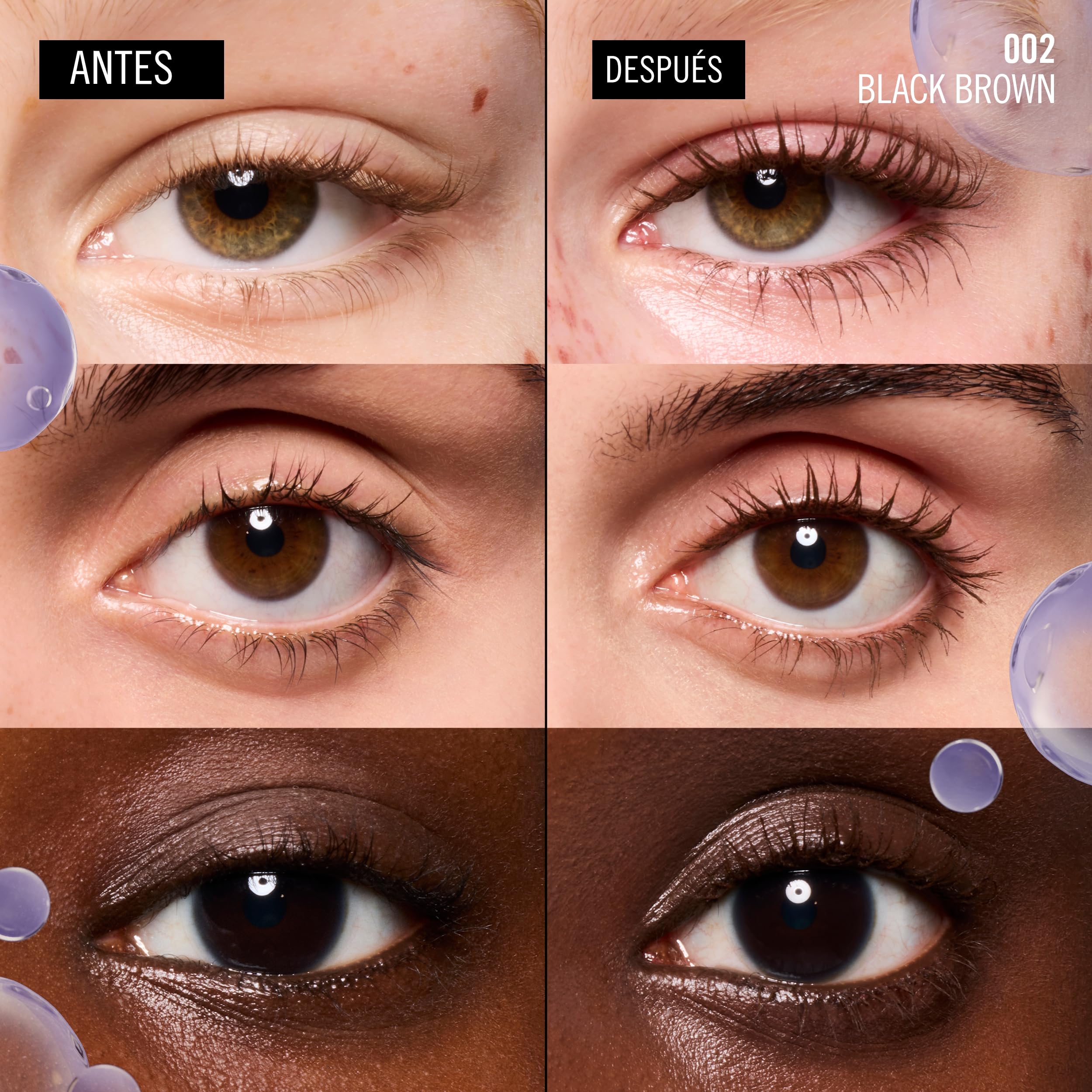 Rimmel Wonder'Bond Wimpernfüller + Hyaluronsäure-Mascara, 002 Braun, 24 Stunden Halt 5