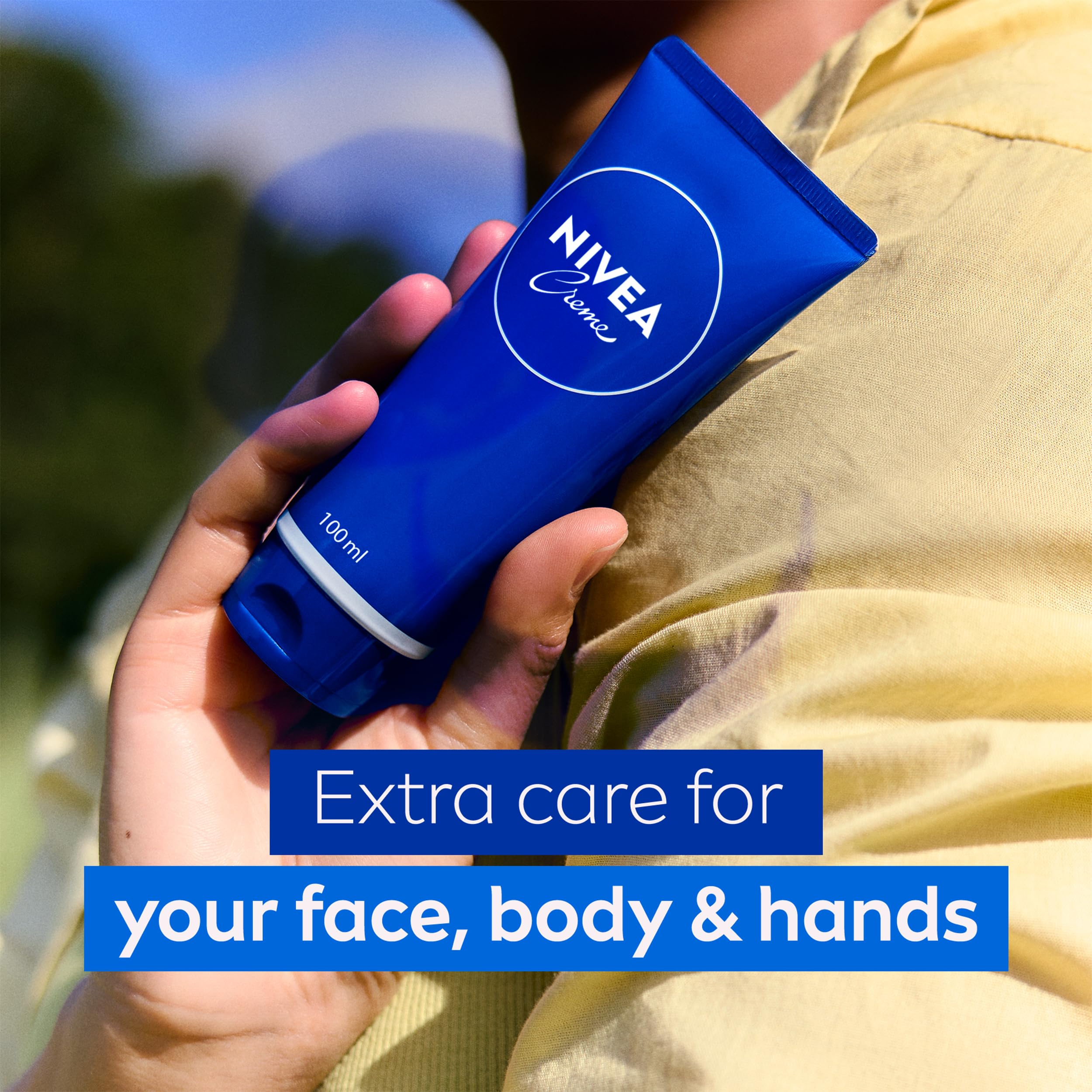 NIVEA Creme Tube (100 ml), Feuchtigkeitscreme mit intensivem Schutz 4